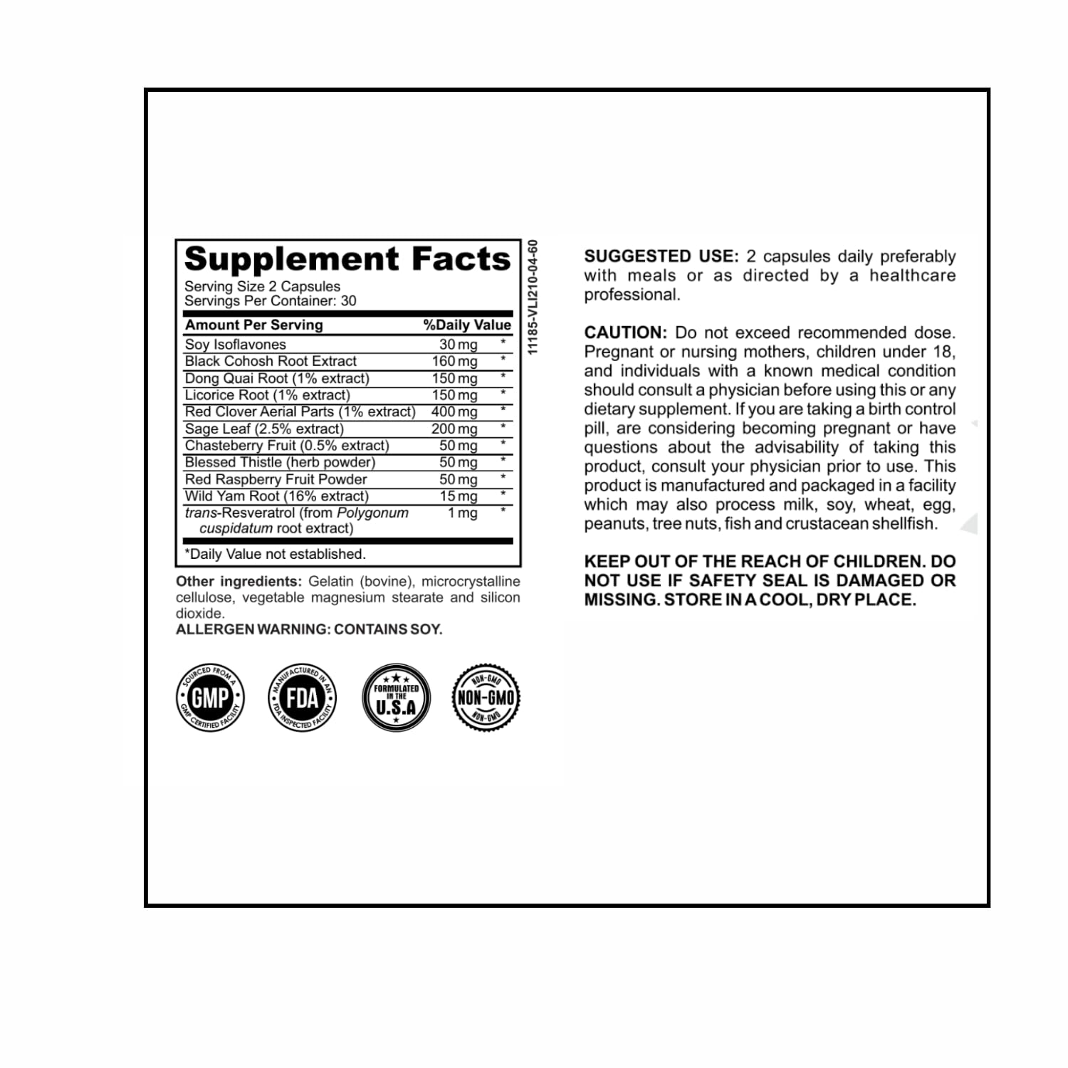 MenstrEaze PMS Relief & Hormone Balance for Women, with Black Cohosh, Vitex, Wild Yam MenstrEazeBuy Supplements Australia