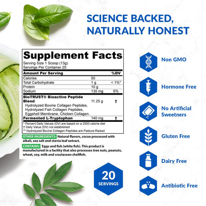 BioTrust Ageless Multi Collagen Peptides Powder – 5 Types (I, II, III, V, X) – Hydrolyzed BioTrustBuy Supplements Australia
