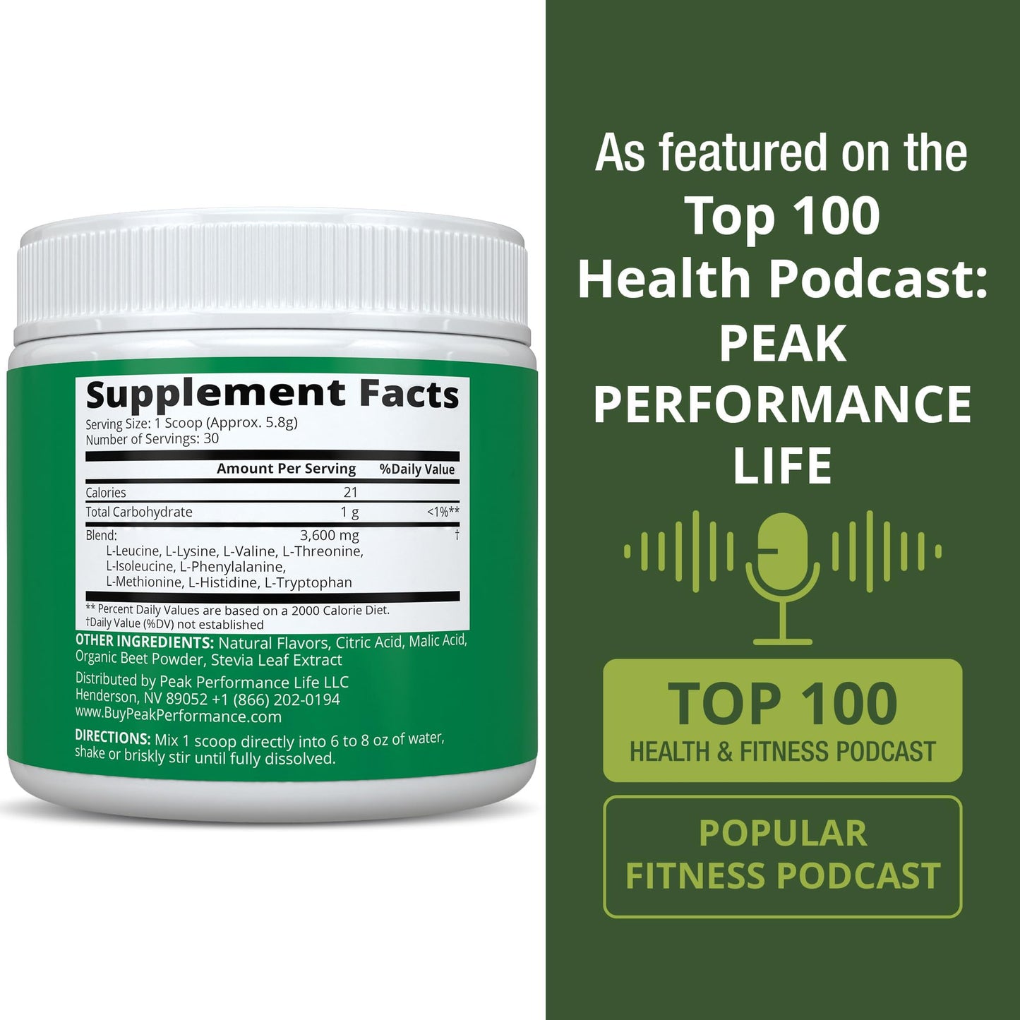 All 9 Essential Amino Acids Powder. Pre + During + Post Workout with EAAs + BCAAs for Energy, Muscle Growth, and Recovery. Non-GMO BCAA and EAA Powders for Men + Women. 3rd Party Tested. Wildberry Peak PerformanceBuy Supplements Australia