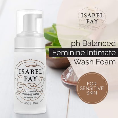 Isabel Fay ph Balanced Feminine Intimate Foam Wash gentle and safe for sensitive skin Isabel FayBuy Supplements Australia