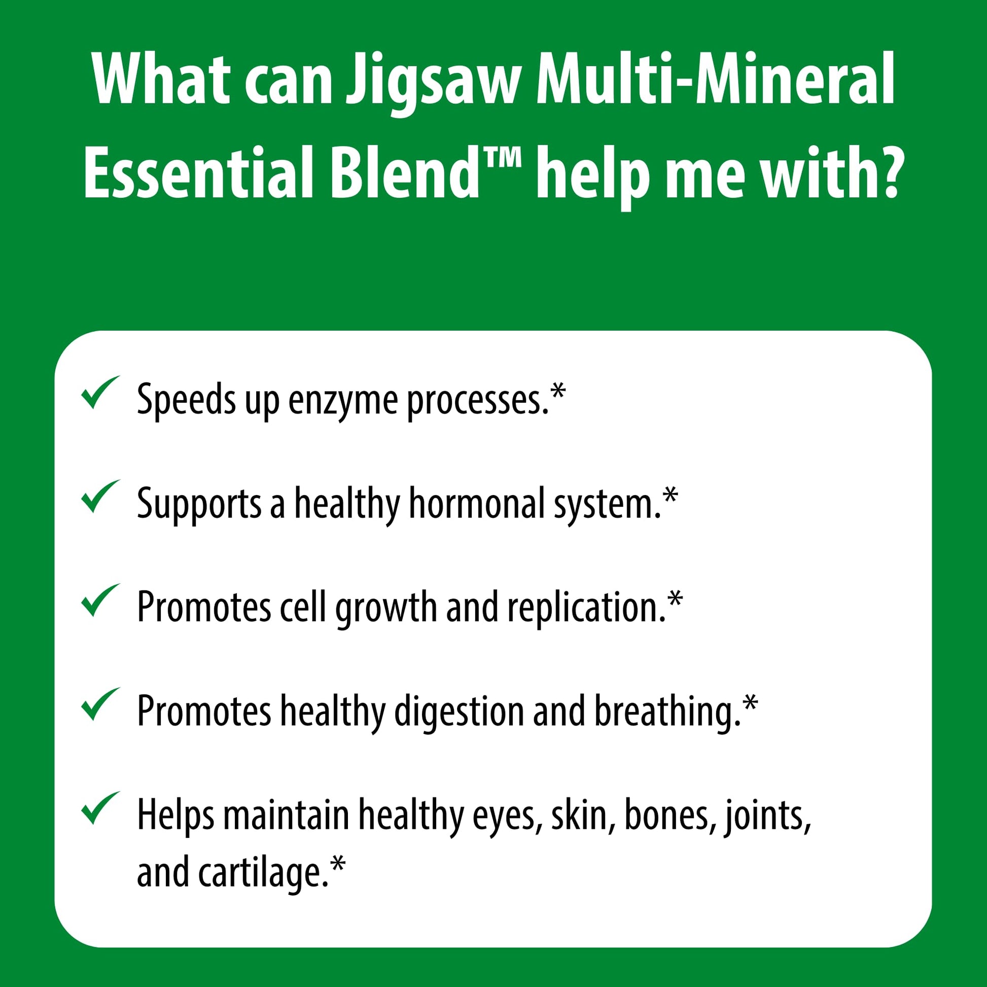Jigsaw Health Multi-Mineral Essential Blend | 90 Capsules | 90 Servings Jigsaw HealthBuy Supplements Australia