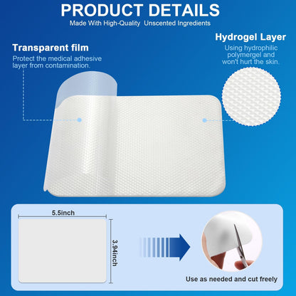 AROSLU 4% Lidocaine Maximum Strength Pain Relief Patches | Muscle & Joint Relief for Neck, Back, Knee, Shoulders | 12 Hour Long Lasting | 20 Count AROSLUBuy Supplements Australia