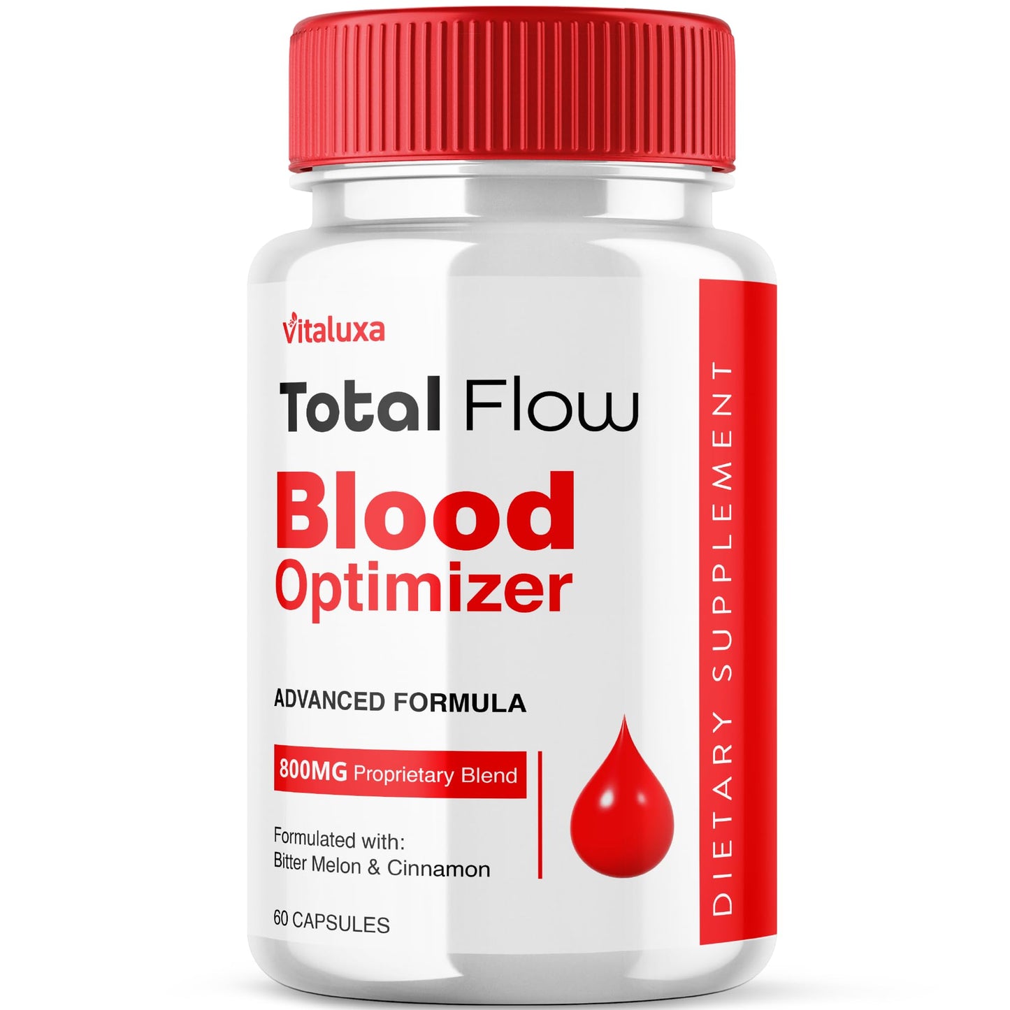 Total Flow Blood Balance, TotalFlow Blood Support Capsules Supplement Advanced Formula All Natural Optimizer Maximum Strength Daily Health Wellness, TotalFlo Premium Blend Pills (60 Capsules) VitaluxaBuy Supplements Australia