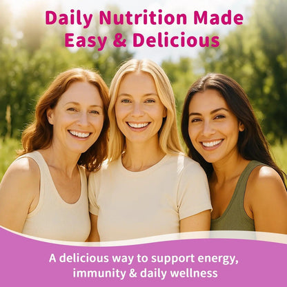 Multivitamin for Women Gummies With Iron, Magnesium, Folate, Biotin, Zinc, Womens Multivitamin Gummy Vitamin D3 A C E, B Complex GparkNatureBuy Supplements Australia