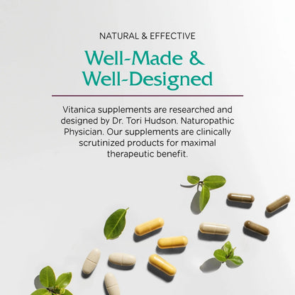 Vitanica FemTeen Symmetry, Vitamins for Teens Daily Multivitamin, Vegan, 120 Capsules VitanicaBuy Supplements Australia