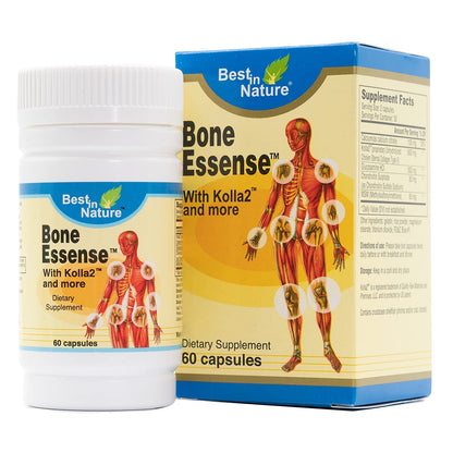 Best in Nature Bone Essense with Kolla2 (Type II Collagen) - Bone and Joint Health Supplement. (60 Count) Best in NatureBuy Supplements Australia