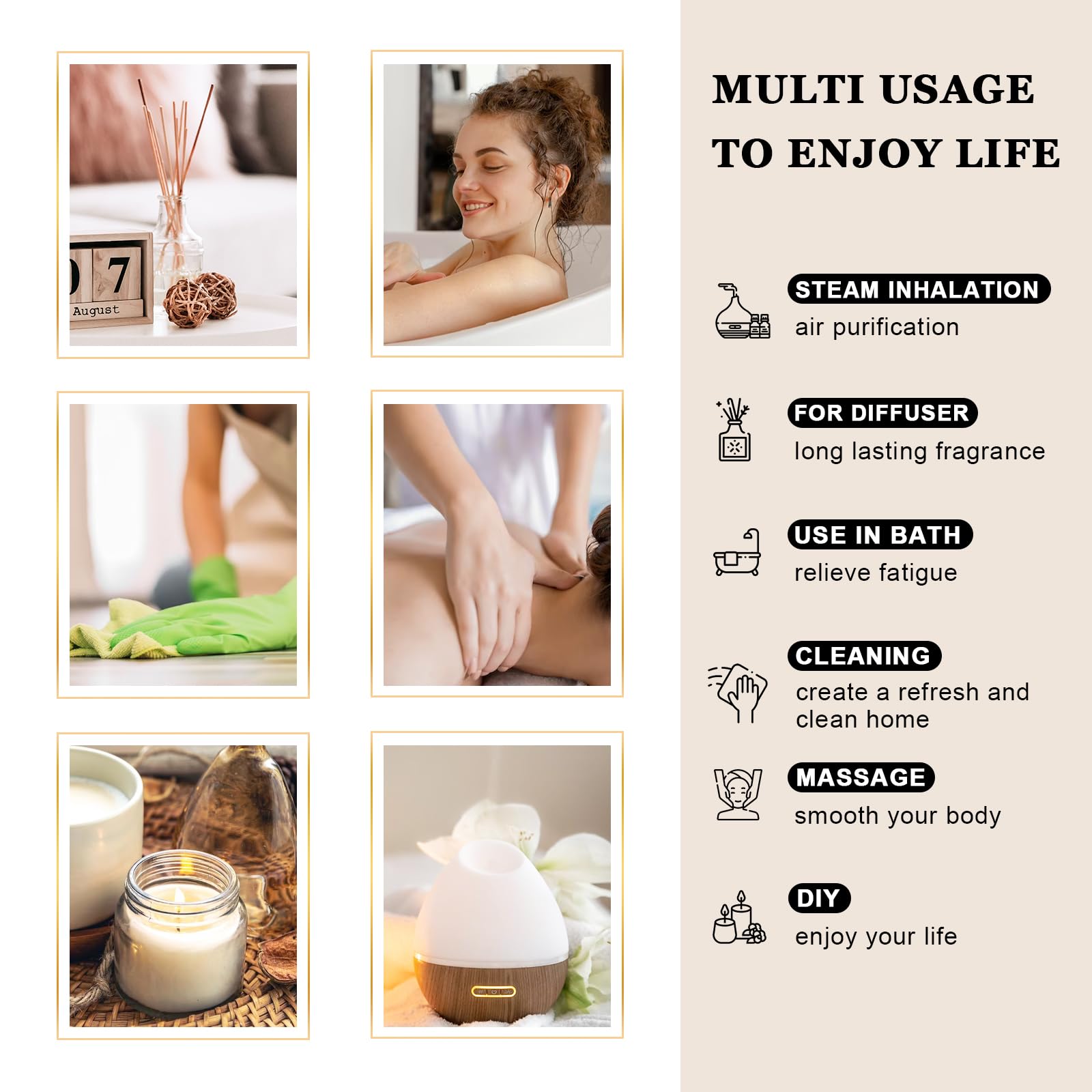 EUQEE Manuka Essential Oil 118ml Large Capacity Pure Manuka Oil with Glass Dropper for Skin EUQEEBuy Supplements Australia