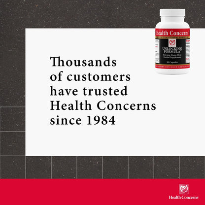 Health Concerns Unlocking Formula – Menstrual Discomfort & Qi Flow Support – Blood Circulation & Detox Herbal Supplement with Patrinia & Peony Root – Chinese Medicine Formula for Women – 90 Capsules Health ConcernsBuy Supplements Australia