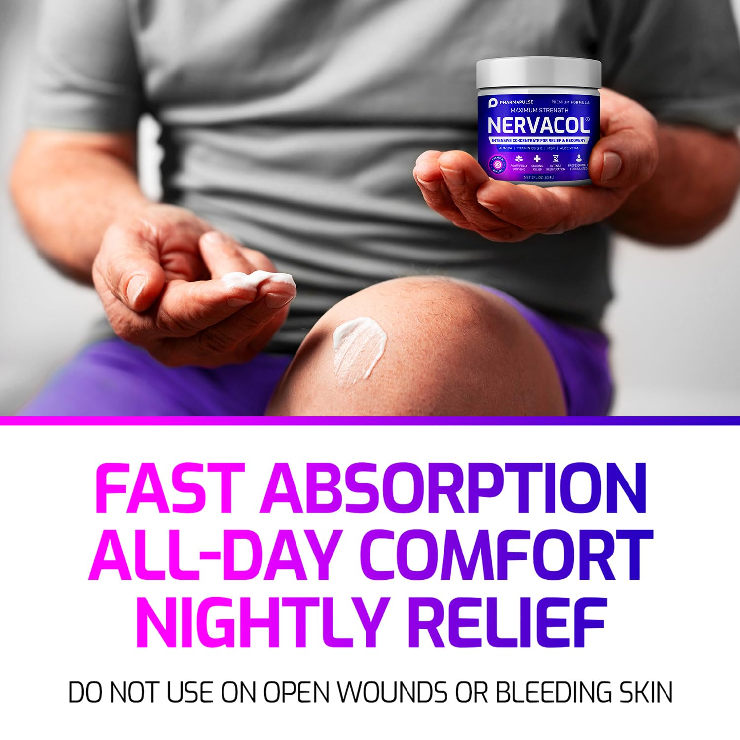 Pharmapulse Neuropathy Cream – Maximum Strength for Feet, Hands, Legs, Toes, Lower Back - Alpha Lipoic Acid, Arnica, Vitamin B6, Aloe Vera, MSM - Effective Soothing PharmapulseBuy Supplements Australia