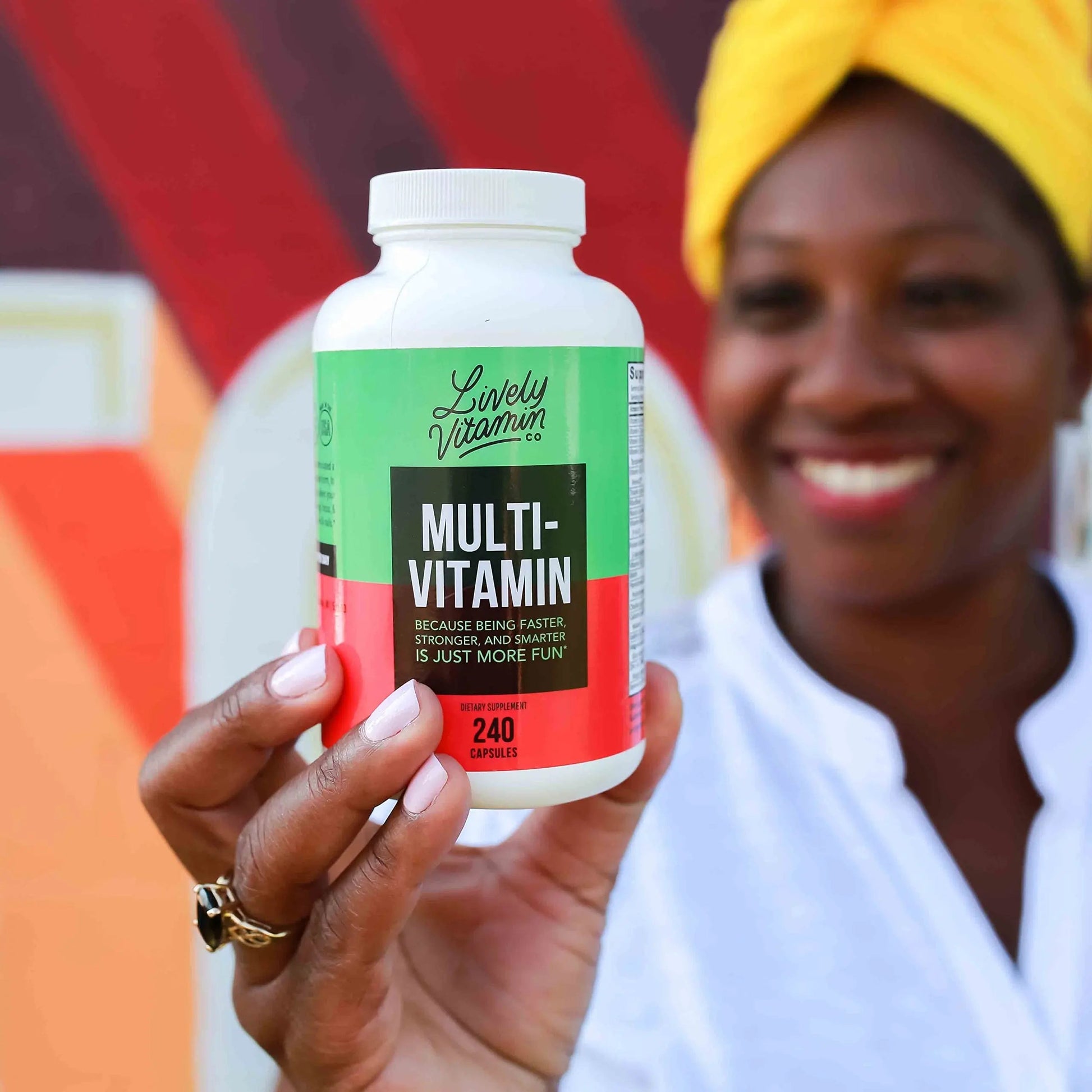 LIVELY VITAMIN CO. Multivitamin - 37 Vitamins Minerals and Extracts - Energy - Memory - Immune Function - Heart- Brain - Focus - Mood - Antioxidants - Dairy Gluten Soy Free - 60 Vegetarian Capsules LIVELY VITAMIN CO