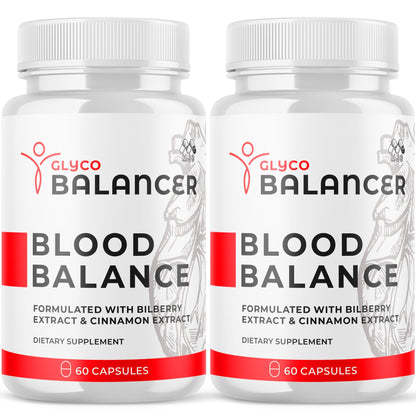 (2 Pack) Glyco Balancer Capsules, Official GlycoBalancer Health Support Pills with All Natural Ingredients, Glyco Balancer Advanced Health Support with Premium Vitamins for Women & Men (120 Capsules) MJOBuy Supplements Australia