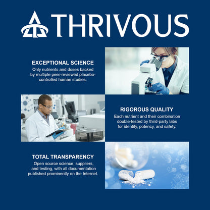 Thrivous Omega Cardioprotector – Advanced Heart & Circulation Support Supplement with AvailOm Omega-3, Garlic, Gotu Kola, Oligopin Pine Bark – 60 Vegan Capsules ThrivousBuy Supplements Australia