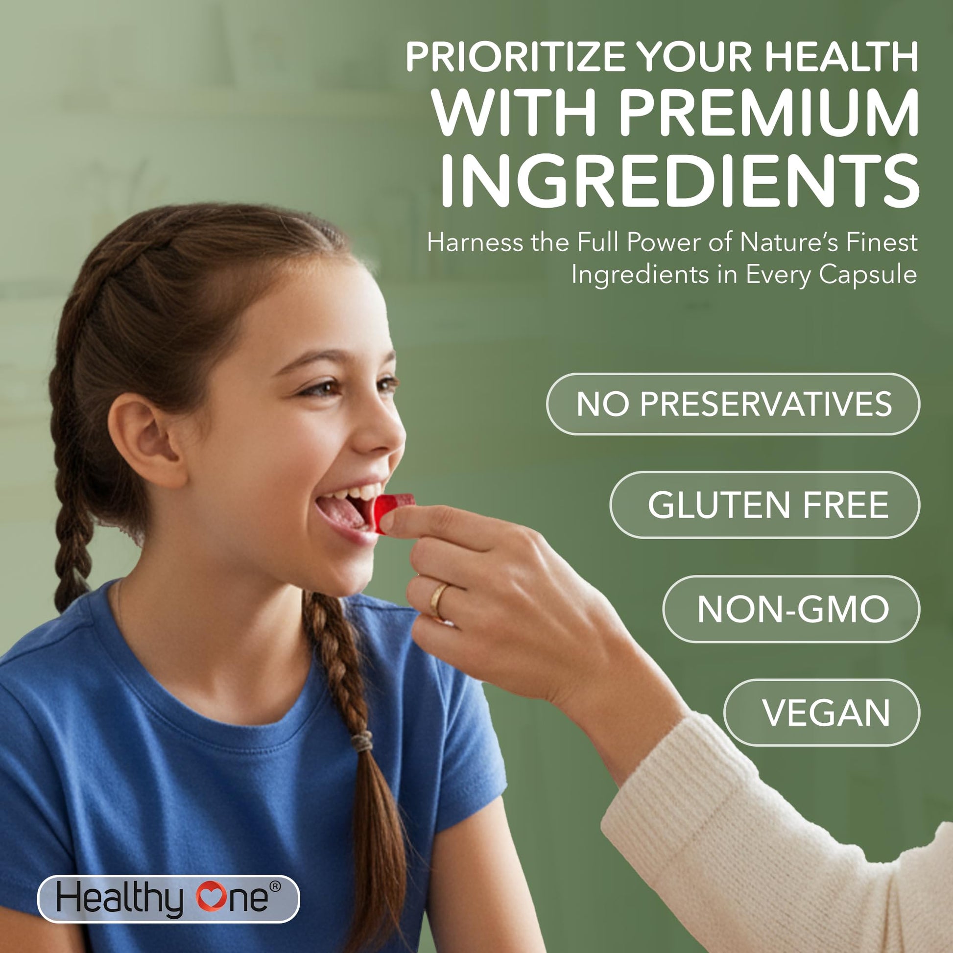 Fruits & Veggies Sugar-Free Gummies - 27 Whole Foods - Equals 3 Servings of Fruits & Vegetables - Improve Energy, Focus & Immune Function - Fiber - Antioxidants - Organic Ingredients - 28 Packets Healthy OneBuy Supplements Australia
