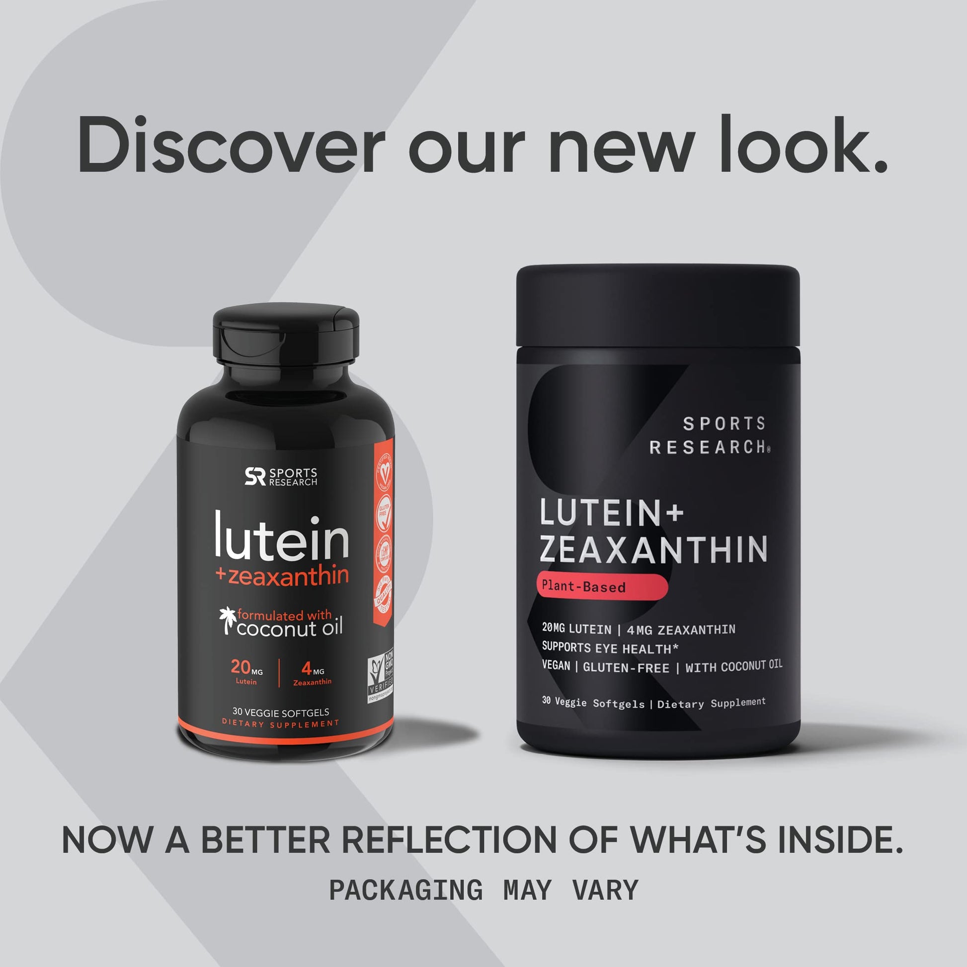 Sports Research Vegan Lutein + Zeaxanthin (20mg) with Organic Coconut Sports ResearchBuy Supplements Australia