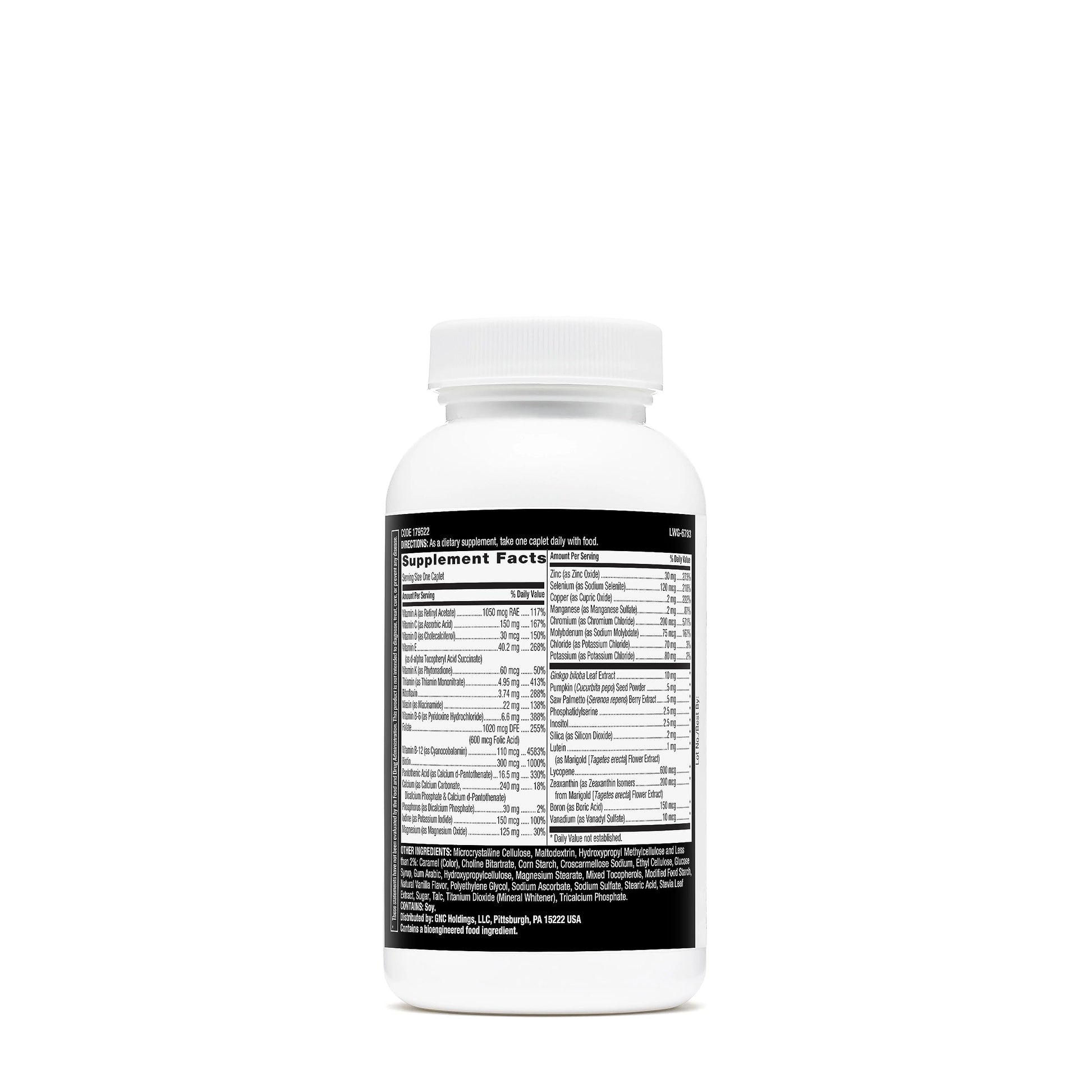 GNC Mega Men 50 Plus One Daily Multivitamin | Supports Prostate Function GNCBuy Supplements Australia