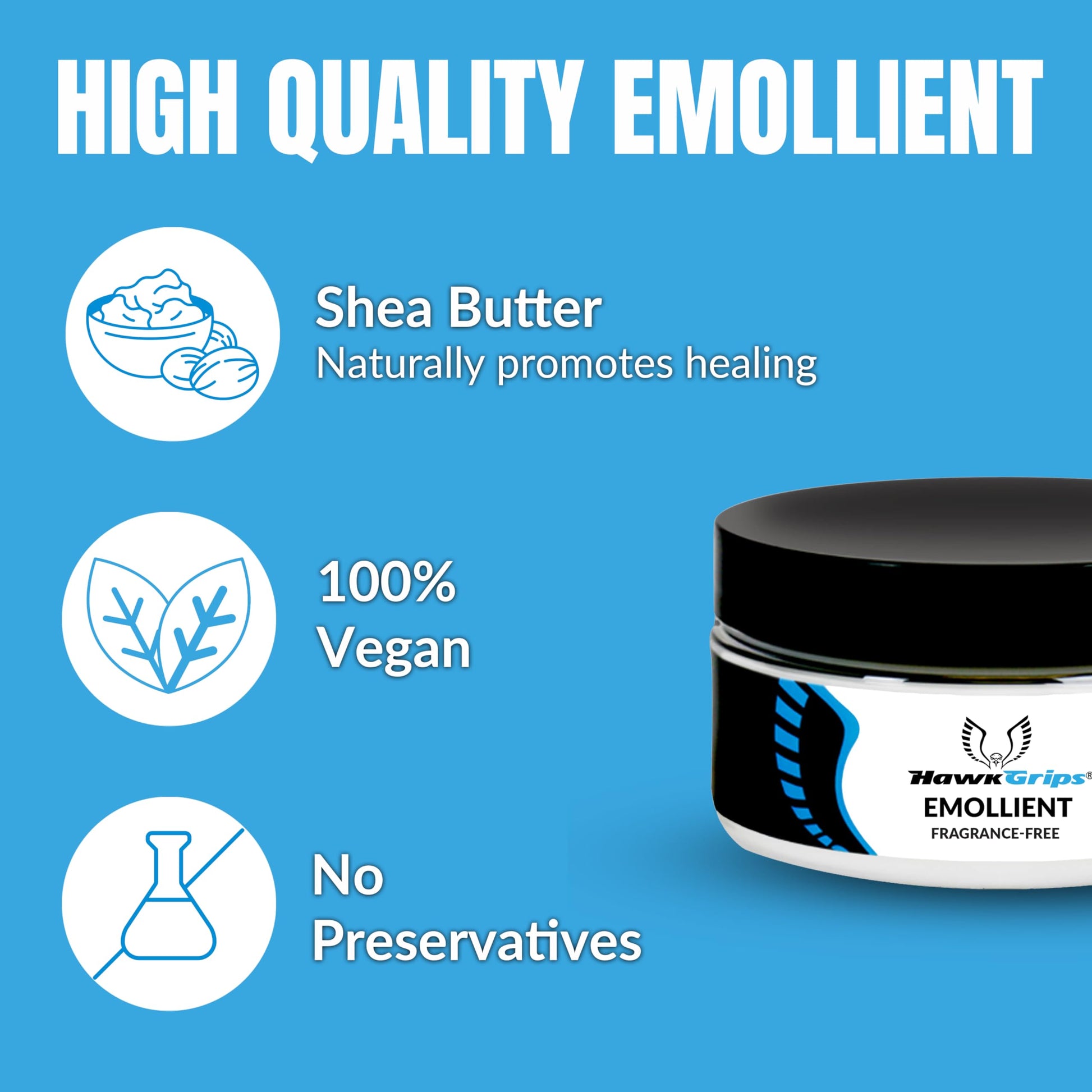 HawkGrips 8oz Massage Emollient and 8oz Massage Cream Bundle, Unscented, IASTM Massage, Cupping Therapy, Whole Body Muscle Cream, Deep Tissue Professional Massage Therapy HawkGripsBuy Supplements Australia
