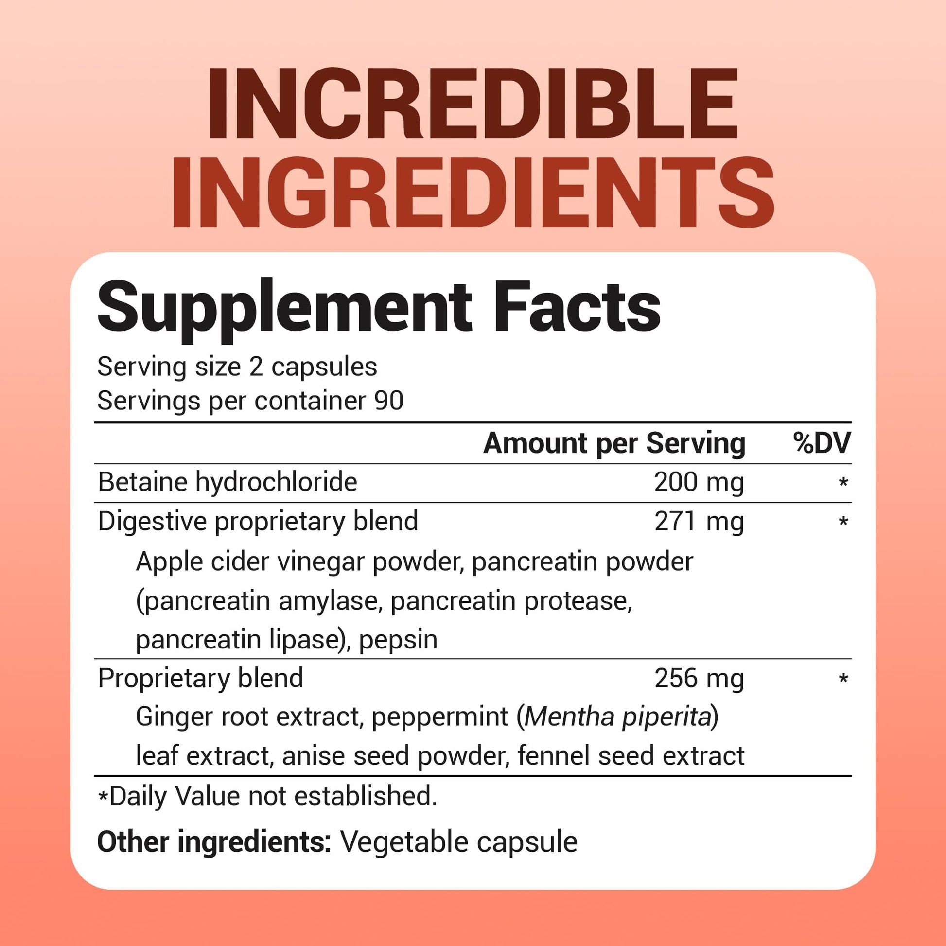 Dr. Berg Advanced Digestive Enzymes with Apple Cider Vinegar - Includes Digestive Health Ingredients Like Betaine Hydrochloride (HCI), Ginger Root & Peppermint Leaf - 180 Capsules Dr. Berg NutritionalsBuy Supplements Australia