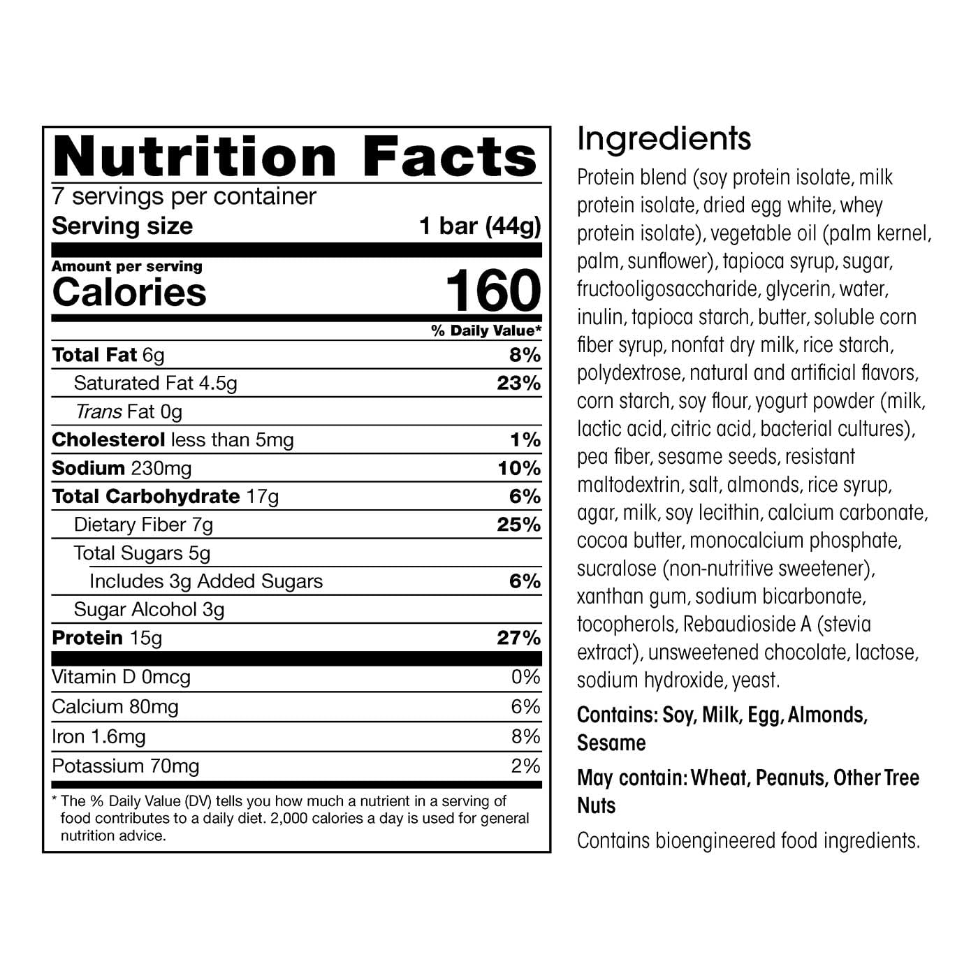 WonderSlim Protein & Fiber Bar, Salted Toffee Pretzel, 15g Protein, 7g Fiber, Gluten Free WonderSlimBuy Supplements Australia