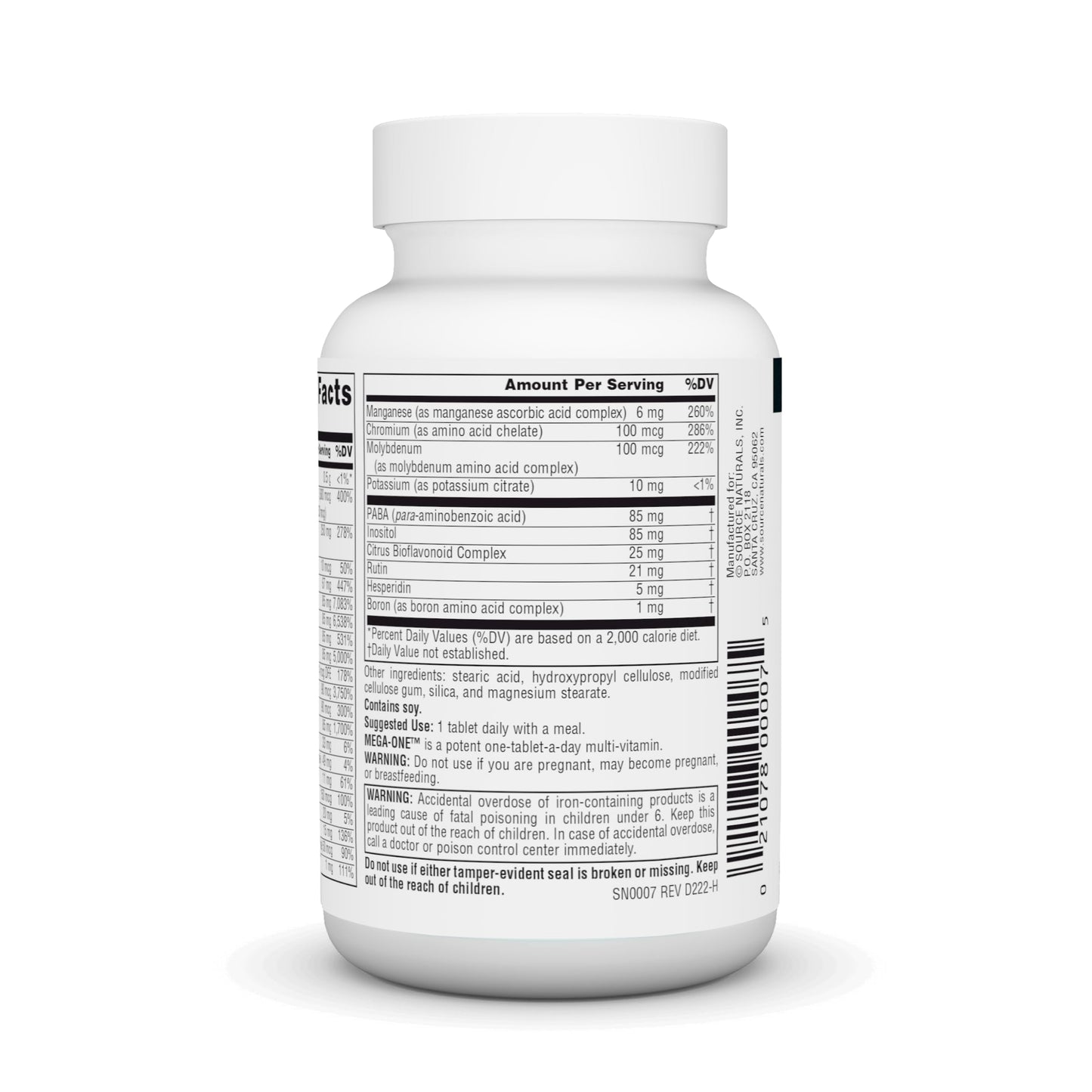 Source Naturals Mega-One Multi-Vitamin with Minerals* - 30 Tablets Source NaturalsBuy Supplements Australia