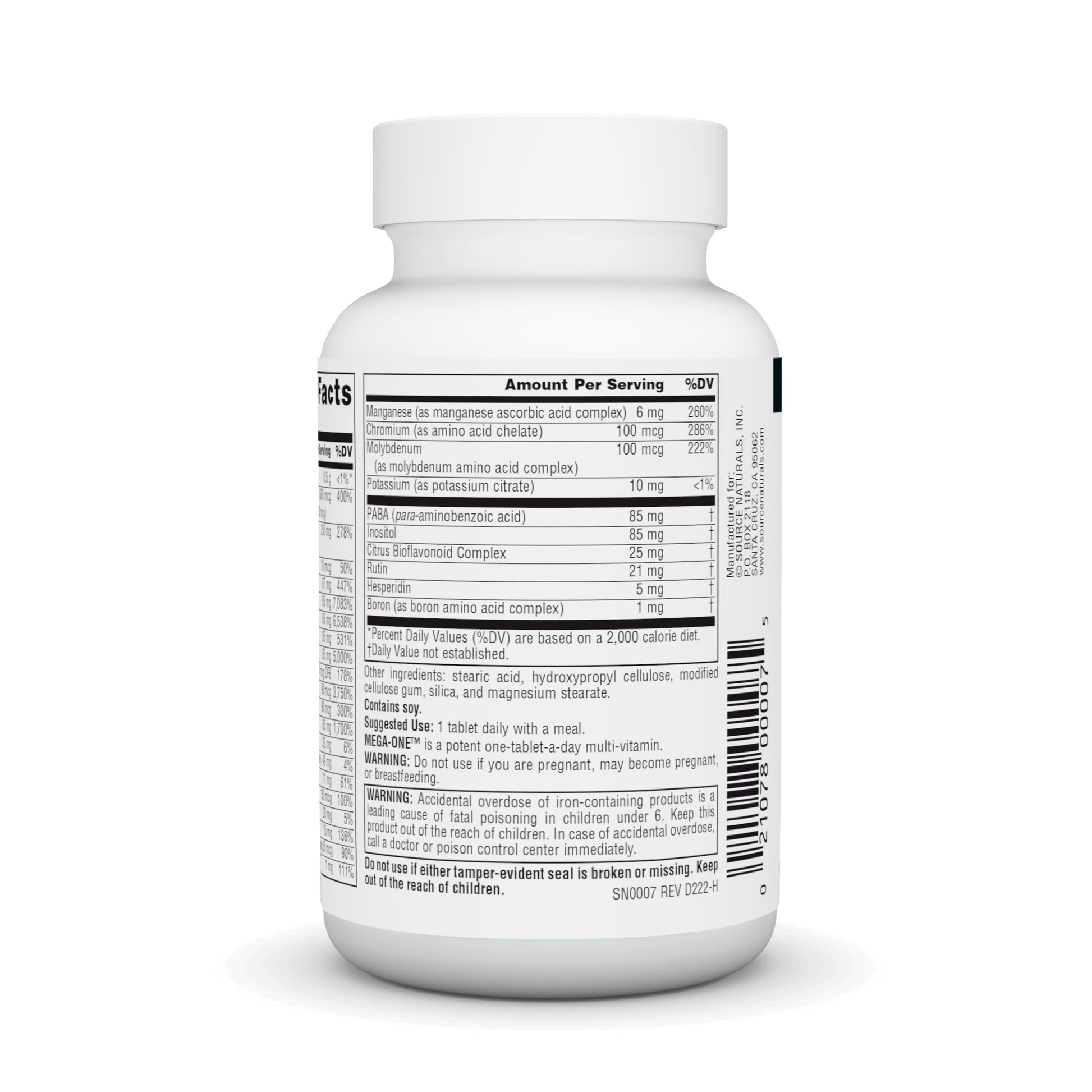 Source Naturals Mega-One Multi-Vitamin with Minerals* - 30 Tablets Source NaturalsBuy Supplements Australia