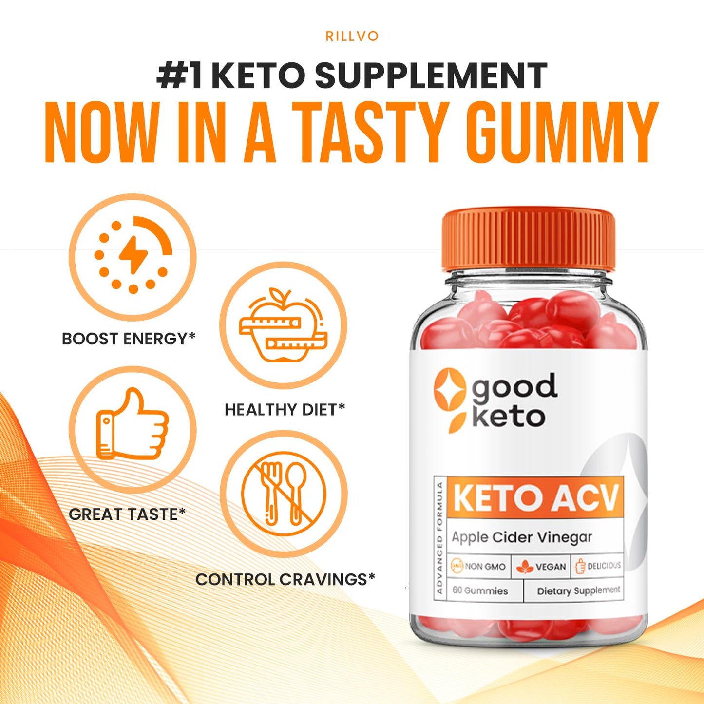 (2 Pack) Good Keto ACV Gummies - Official - Keto Good ACV Advanced Formula Plus Apple RillvoBuy Supplements Australia