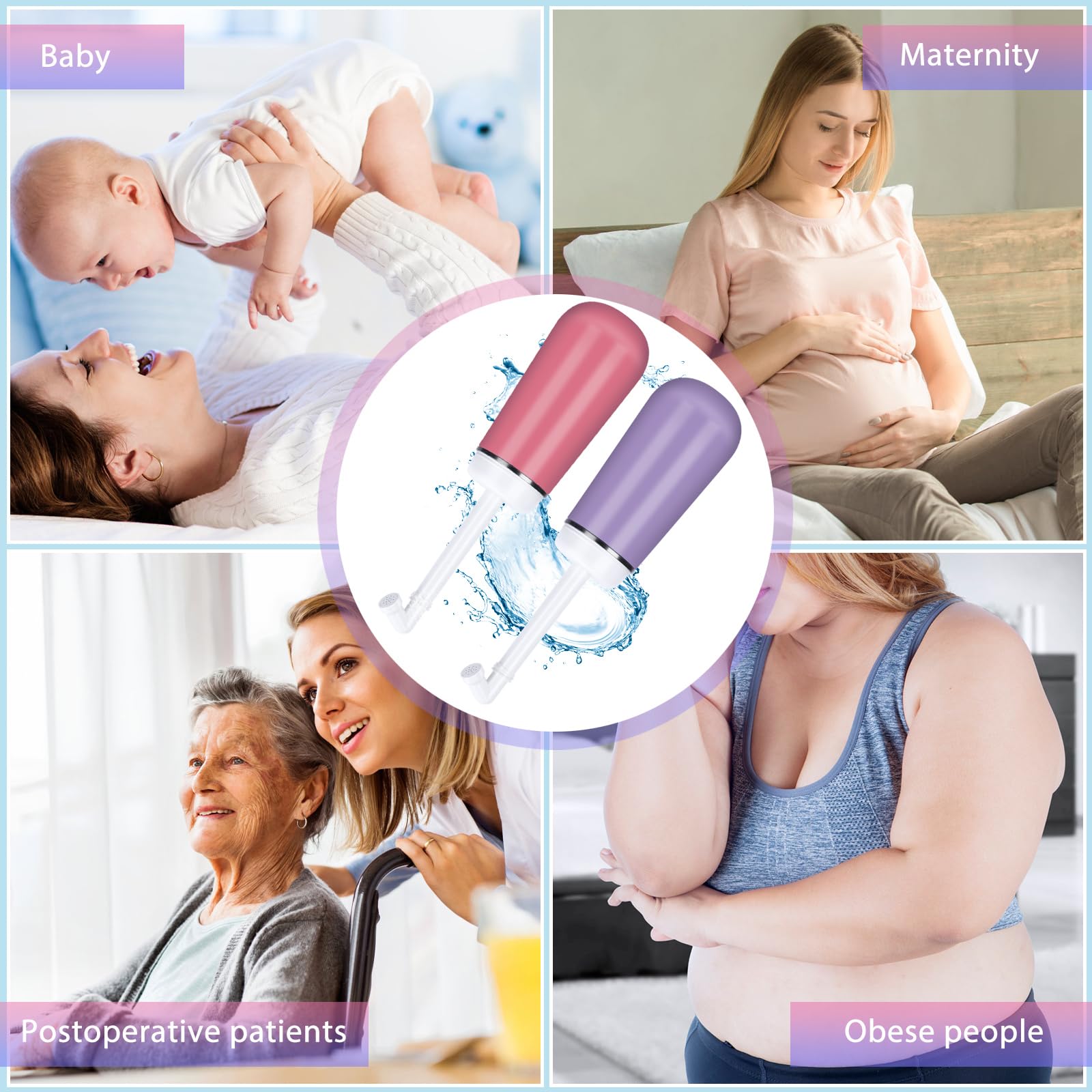 Peri Bottle for Postpartum Care, 13.5 OZ Perineal Bottle for Recovery and Cleansing After Birth VicnKioHBuy Supplements Australia