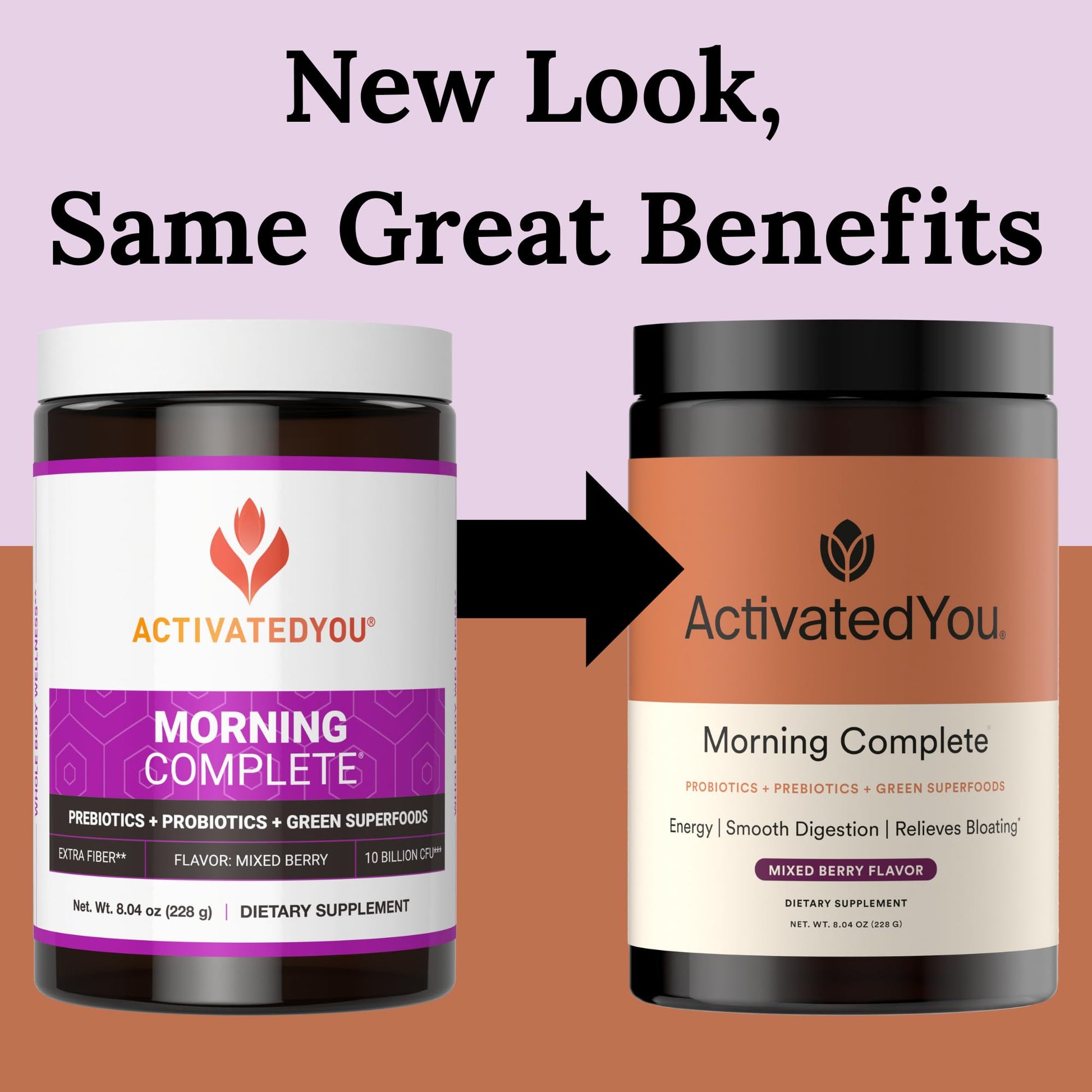 ACTIVATEDYOU Morning Complete Super Greens Powder Drink Mix - Gut Health Boost with Prebiotics, Probiotics, & Antioxidants - 10 Billion CFUs, Mixed Berry Flavor - Greens Superfood Powder - 3 Pack ACTIVATEDYOUBuy Supplements Australia