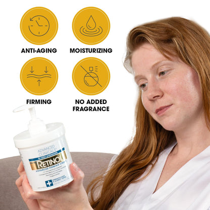 Advanced Clinicals Retinol Body Lotion + Collagen Cream 2pc Body Skin Care Set Advanced ClinicalsBuy Supplements Australia