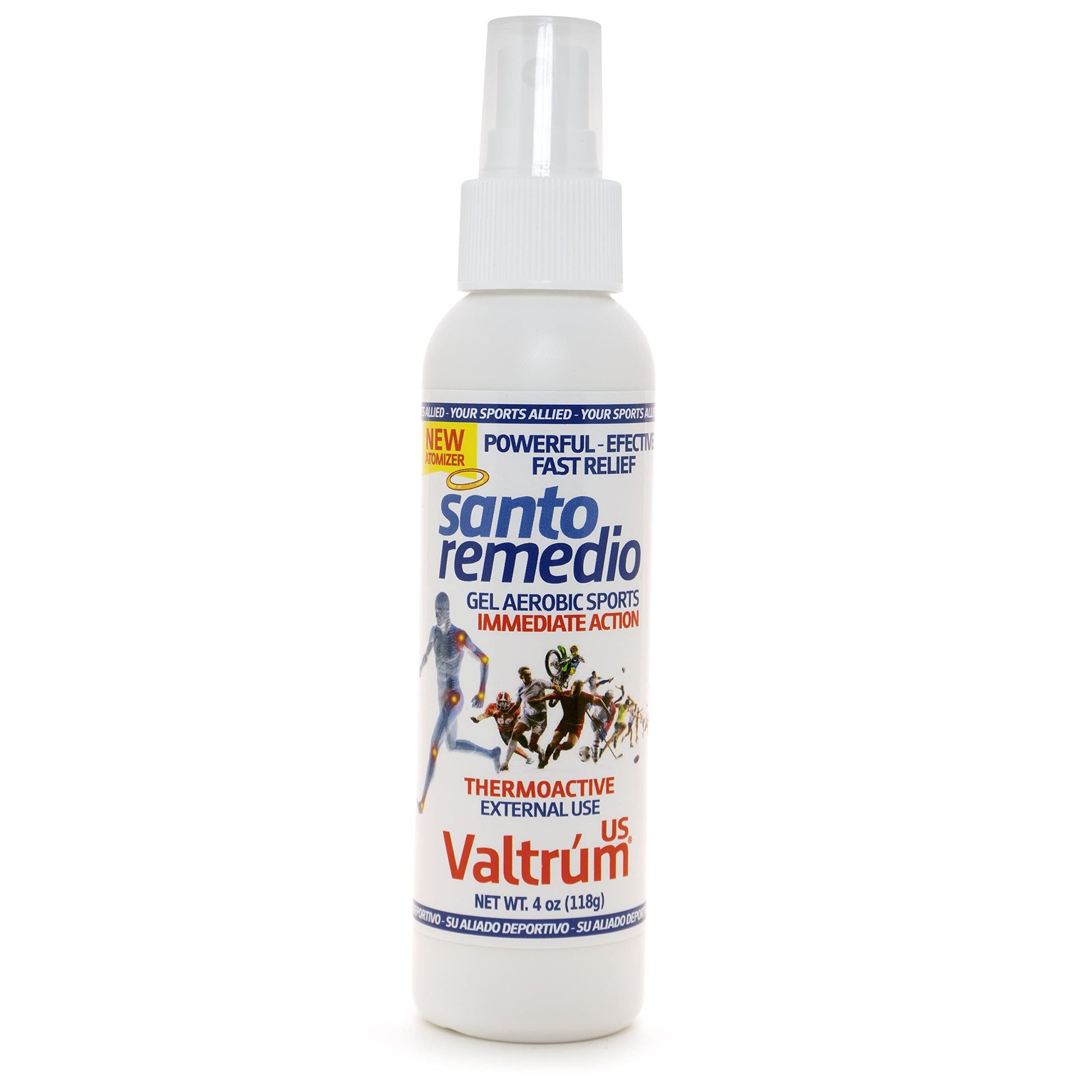 Valtrum Santo Remedio Pain Relief Spray, 4 Oz ValtrumBuy Supplements Australia