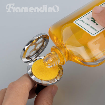 Framendino, 2 Pack Dog Paw Print Locket for Essential Oil Diffuser with 20 Felt Refill Pads FramendinoBuy Supplements Australia