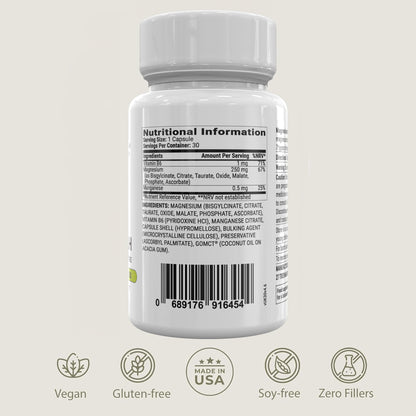 BIOptimizers Magnesium Breakthrough Supplement with 500mg - 7 Forms of Magnesium: Glycinate, Malate, Citrate, and More - Natural Support for Sleep and Cognitive Function -30 Capsules- Calming Vitamins BIOptimizersBuy Supplements Australia