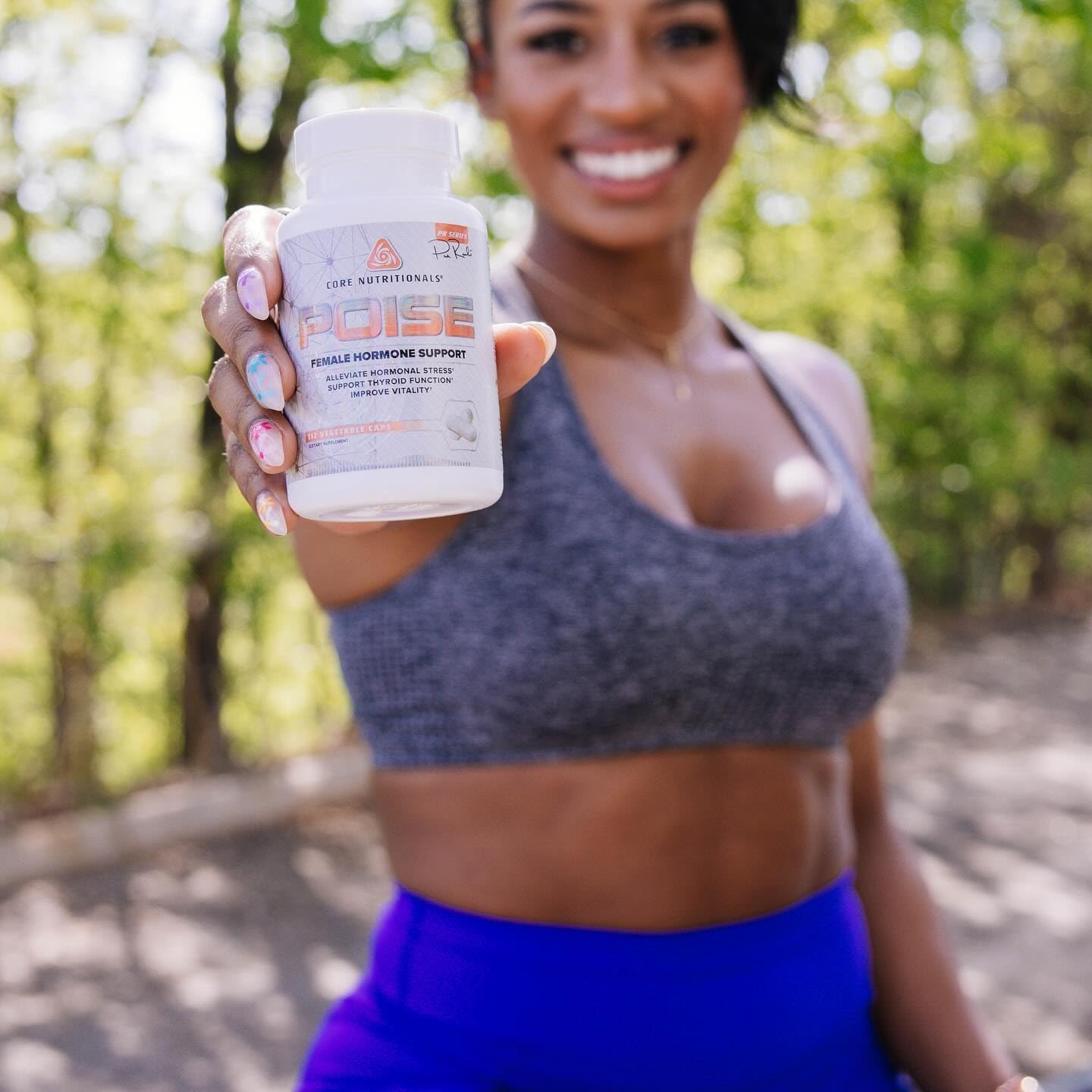 Core Nutritionals Poise Female Hormone Support | Thyroid Hormone Balance & Menstrual Support | with Magnesium & Iodine | Antioxidant Rich | 112 Vegetable Capsules Core NutritionalsBuy Supplements Australia