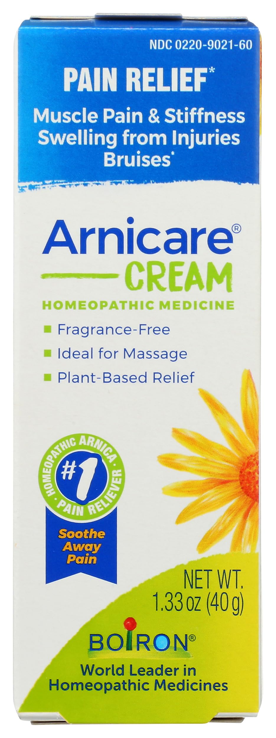 Boiron Arnicare Cream, Homeopathic Medicine for Pain Relief, 1.3 Ounce (Pack of 1) BoironBuy Supplements Australia