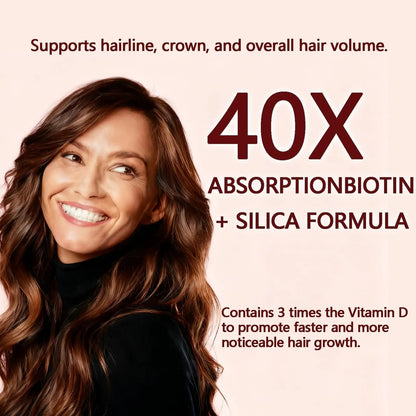 Giamau Lumin Hair Growth Gummies, 60 Vegan Gummies |Supports Healthy Hair Growth & Strength, Skin & Nail Care, | GiamauBuy Supplements Australia