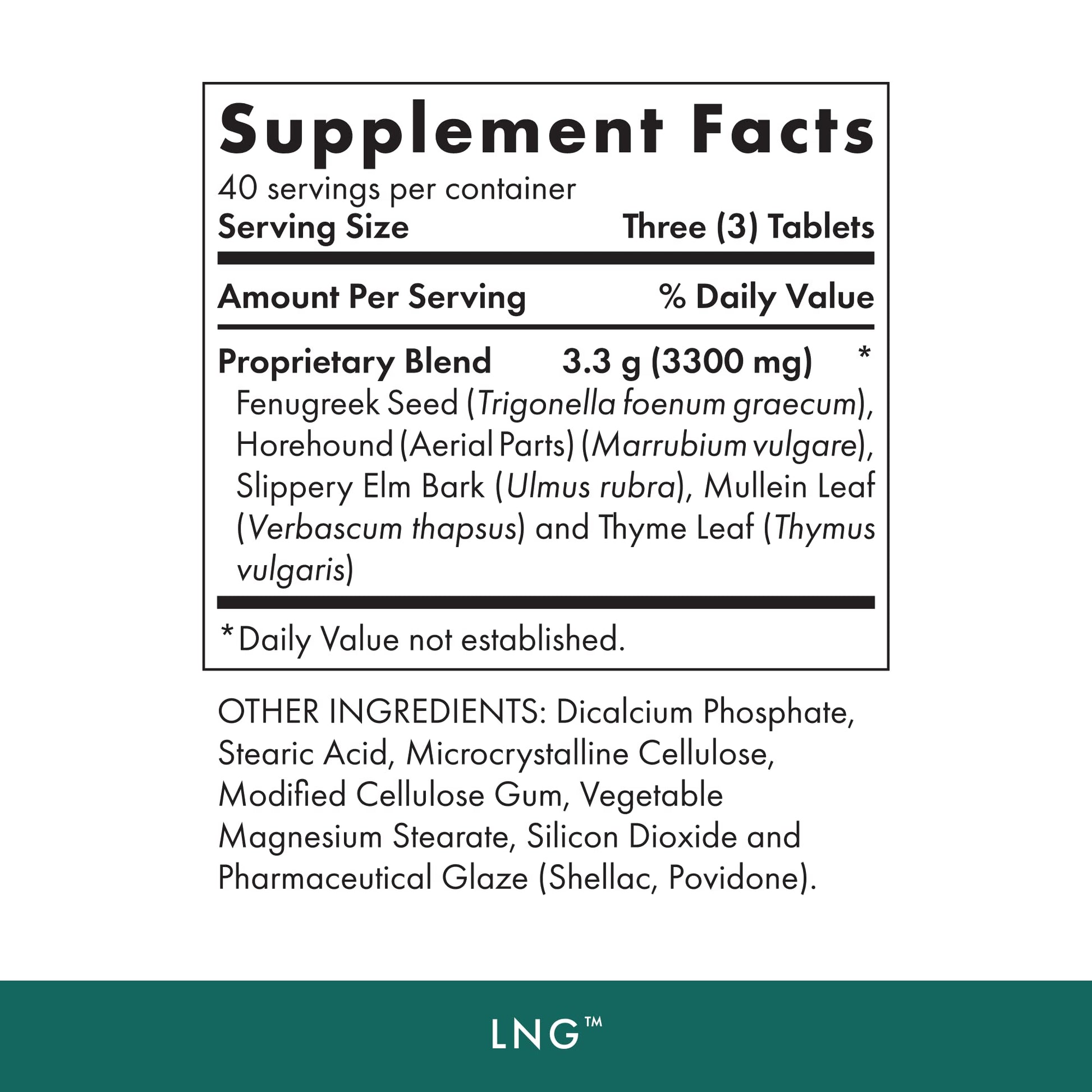 Michael's Health Naturopathic Programs LNG - 120 Vegetarian Tablets - Herbs for Lung and Respiratory Support - Kosher - 40 Servings MICHAEL'SBuy Supplements Australia
