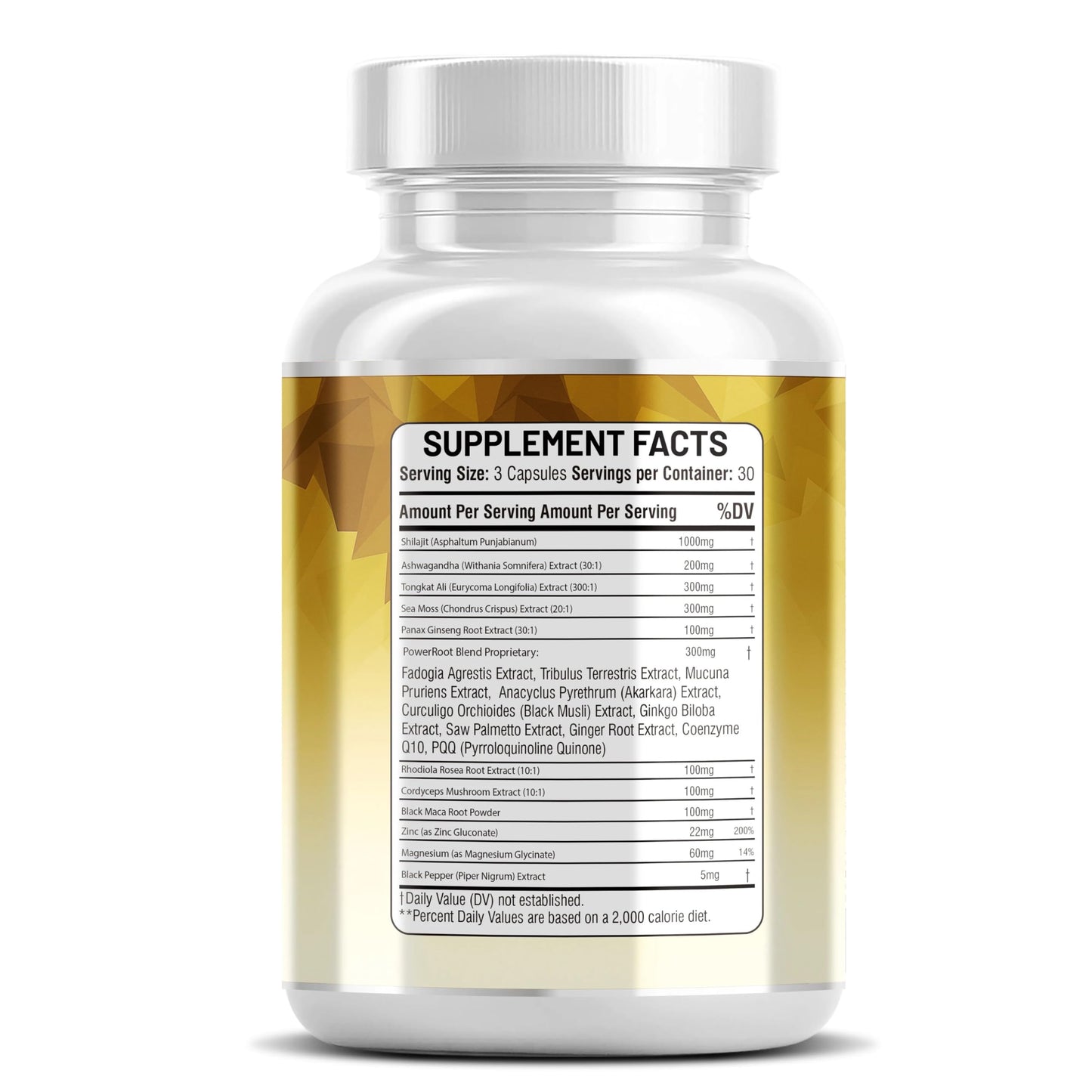 Kun Shafi Shilajit Complex – Sea Moss, Tongkat Ali, Ashwagandha, Ginseng, Zinc, CoQ10, PQQ & Magnesium – Fulvic Acid Capsules for Energy, Vitality & Performance with Panax Cordyceps – 90 Capsules Kun ShafiBuy Supplements Australia
