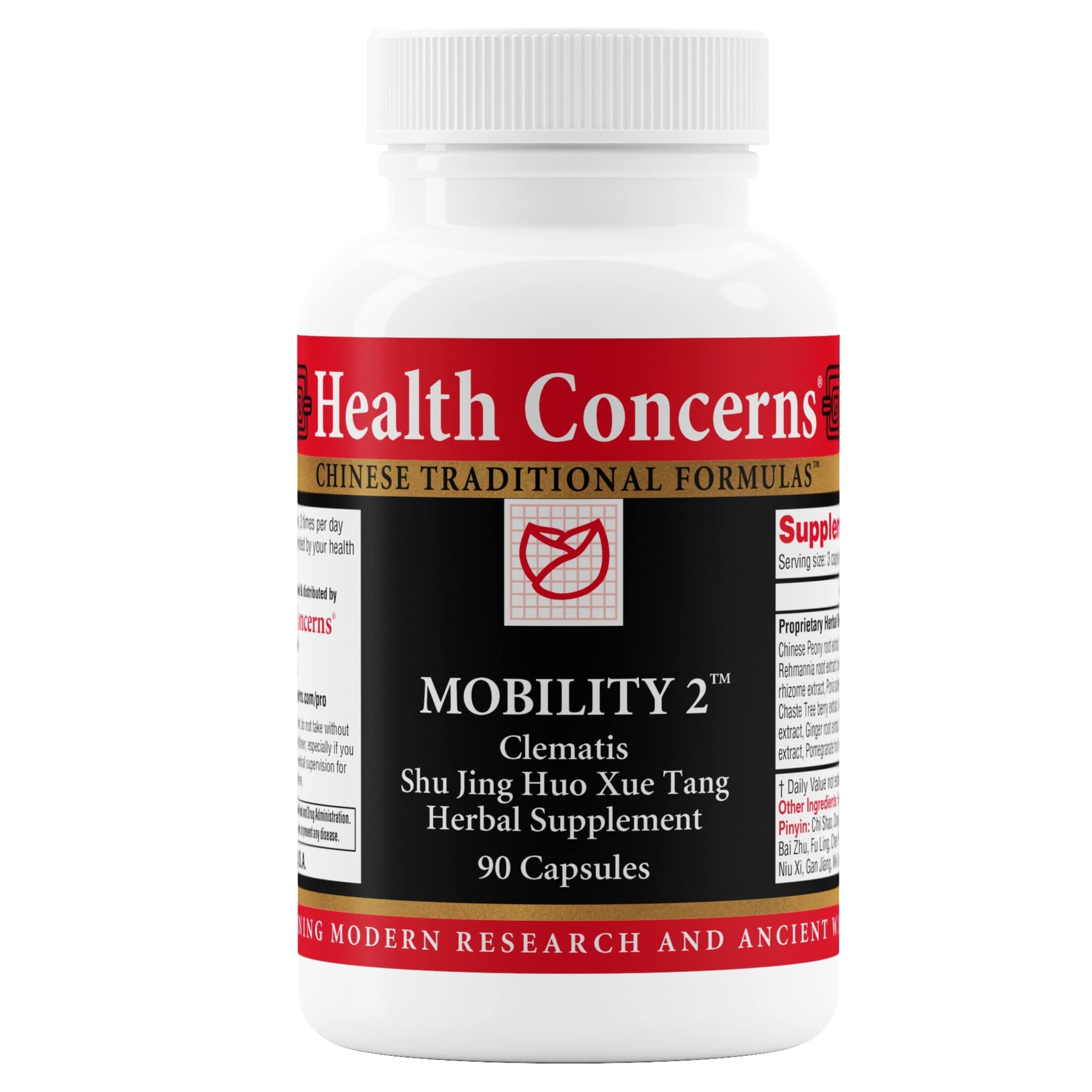 Health Concerns Mobility 2 – Joint Health Support Supplement for Men & Women – Chinese Herbal Circulation Support – Natural Joint & Muscle Aid – Herbal Extracts – 90 Capsules Health ConcernsBuy Supplements Australia