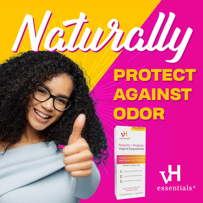 vH essentials Prebiotic PH Balanced Vaginal SuppositoriesBox, Original Version, 15 Count vH essentialsBuy Supplements Australia