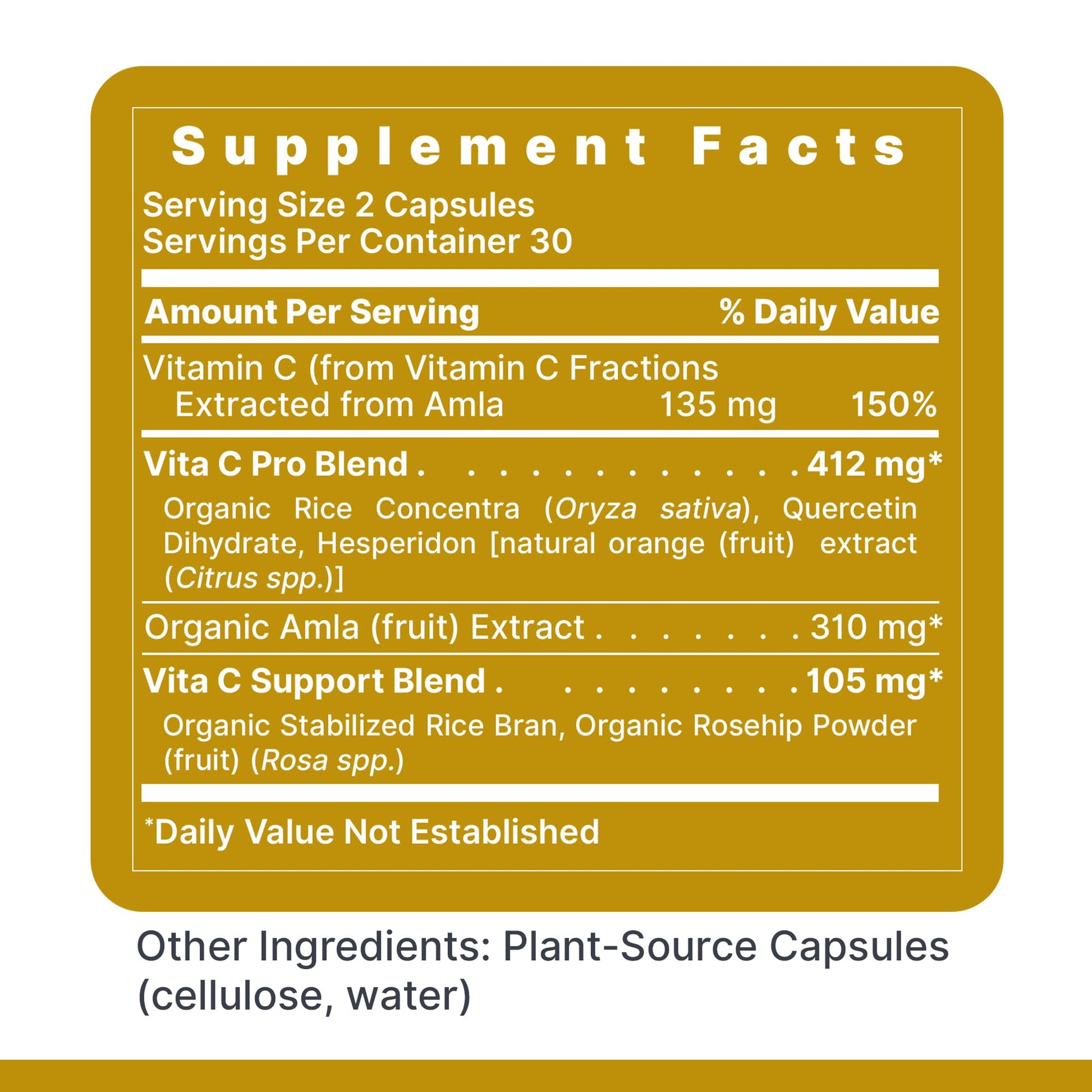 Premier Research Labs Vitamin C Supplement - Natural Vitamin C, Whole Food Vitamin C, Essential C Complex, Pure with Bioflavonoids & Organic Ingredients - 60 Vegetarian Capsules Premier Research LabsBuy Supplements Australia