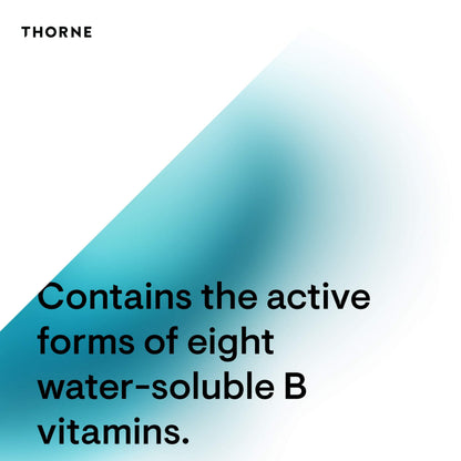 THORNE B-Complex #12 - Vitamin B Complex with Active B12 and Folate - 60 Capsules THORNEBuy Supplements Australia