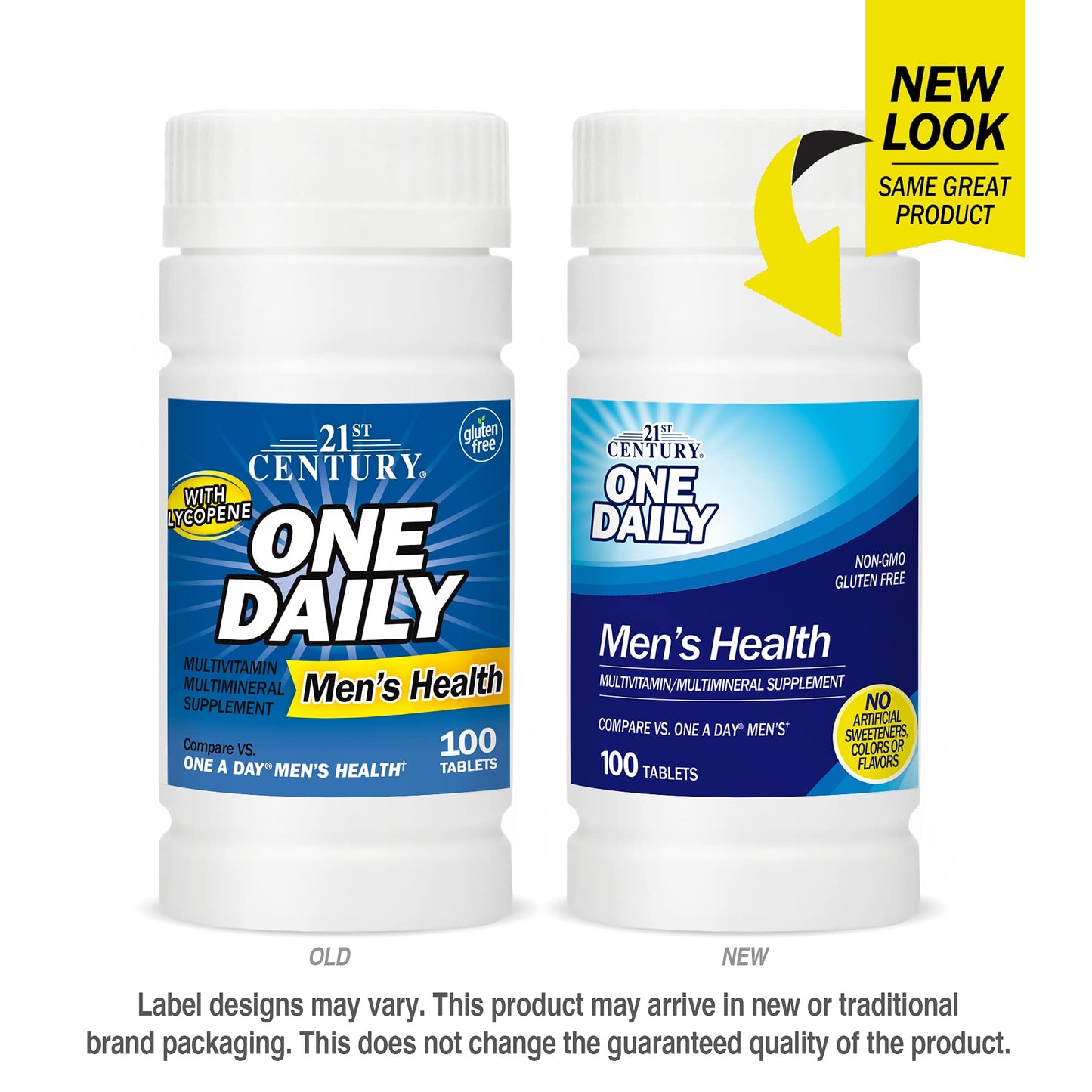 21st Century One Daily Men's Health Tablets, 100 Count 21st CenturyBuy Supplements Australia