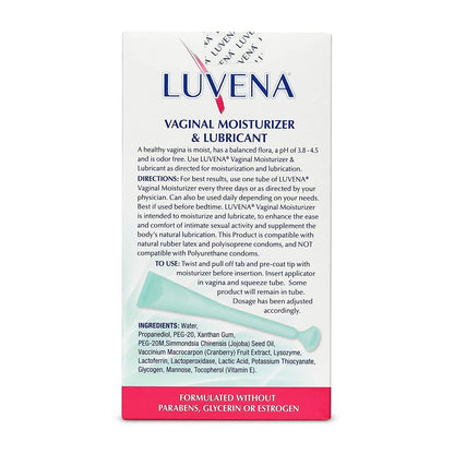 Luvena Moisturizer - Vaginal Moisturizer & Menopause Support for Women - Feminine Intimate LUVENABuy Supplements Australia