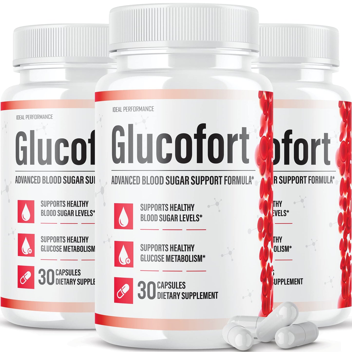IDEAL PERFORMANCE (Official) Glucofort Supplement Support Formula (3 Pack) IDEAL PERFORMANCEBuy Supplements Australia