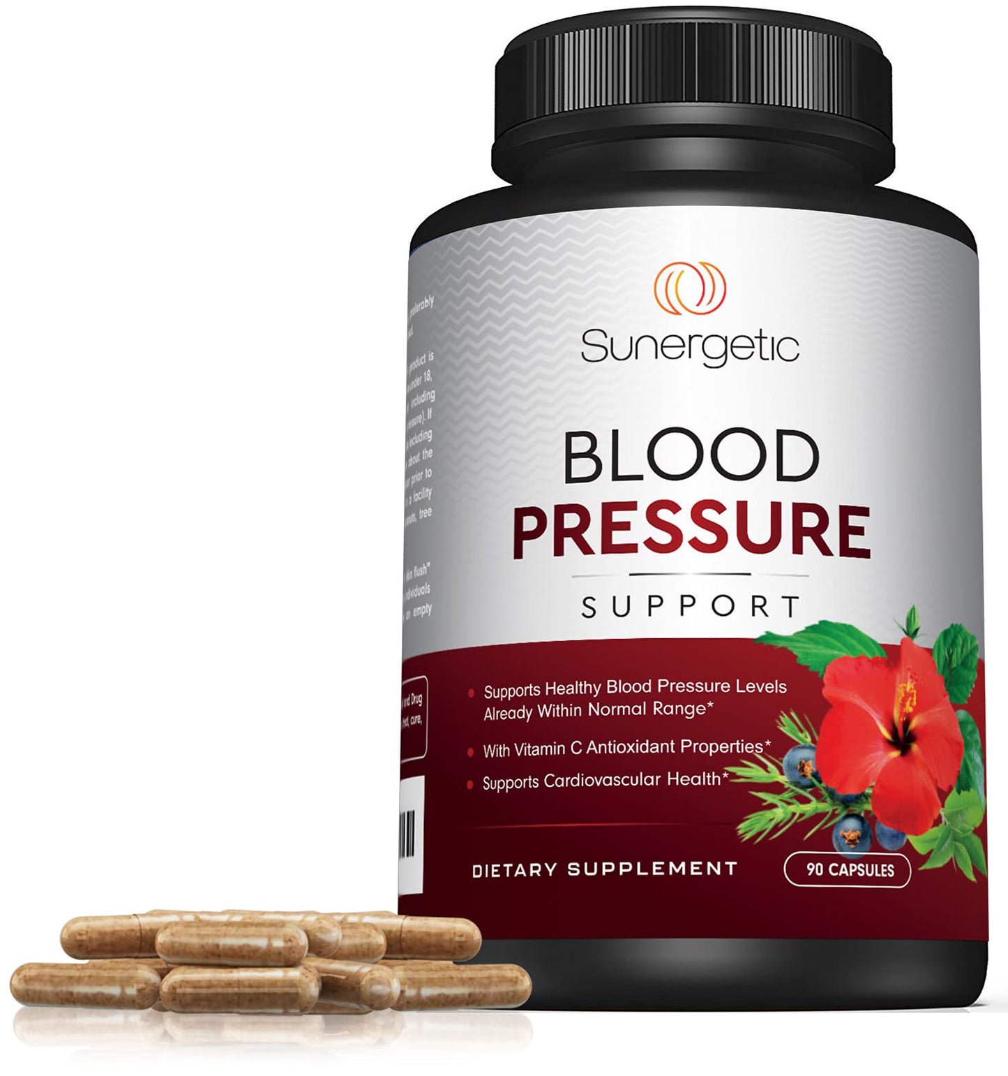 Premium Blood Pressure Support Supplement For Cardiovascular & Heart Health with Garlic SunergeticBuy Supplements Australia