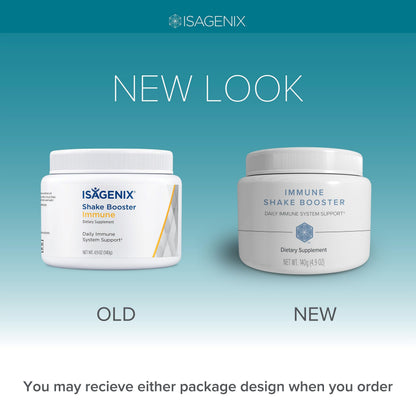 Isagenix Immune Shake Booster - Supports Healthy Immune Function with Wellmune® Beta-Glucans & Mushroom Blend - Unflavored Powder for Easy Mixing - Good Source of Fiber - No Artificial Ingredients IsagenixBuy Supplements Australia