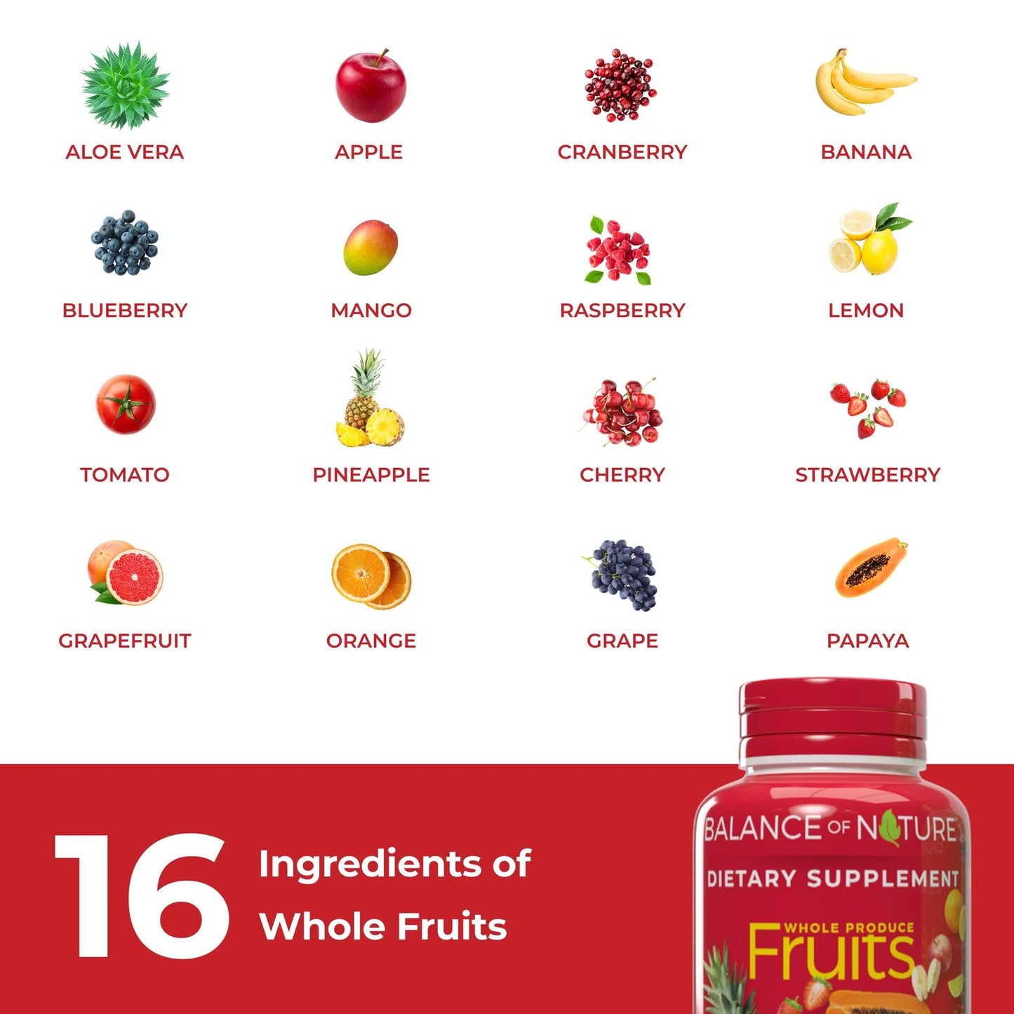 Balance of Nature Whole Fruits Supplement with Superfood Fruits Balance of NatureBuy Supplements Australia