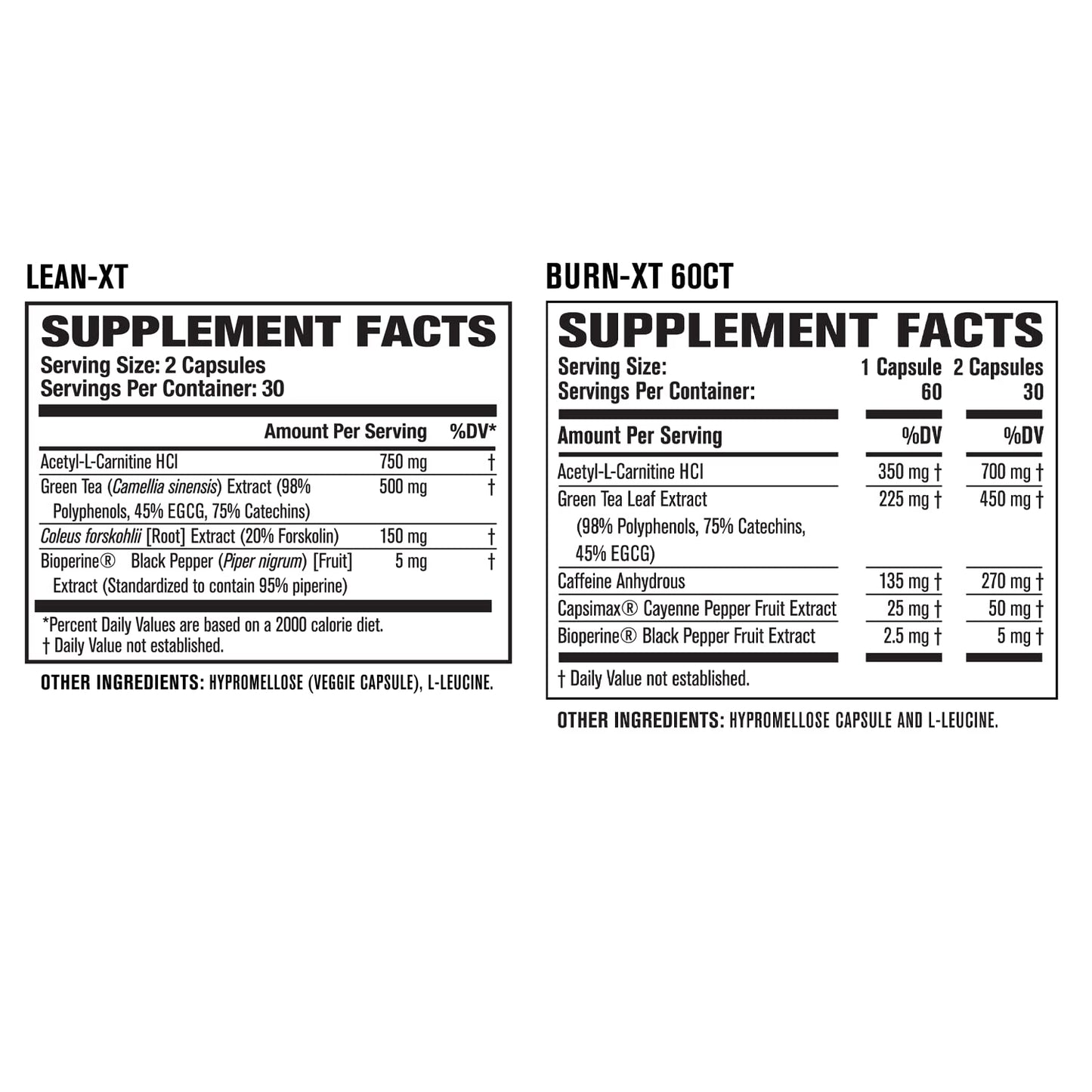 Burn-XT Thermogenic Fat Burner, Lean PM Nighttime Fat Burner & Sleep Aid Jacked FactoryBuy Supplements Australia