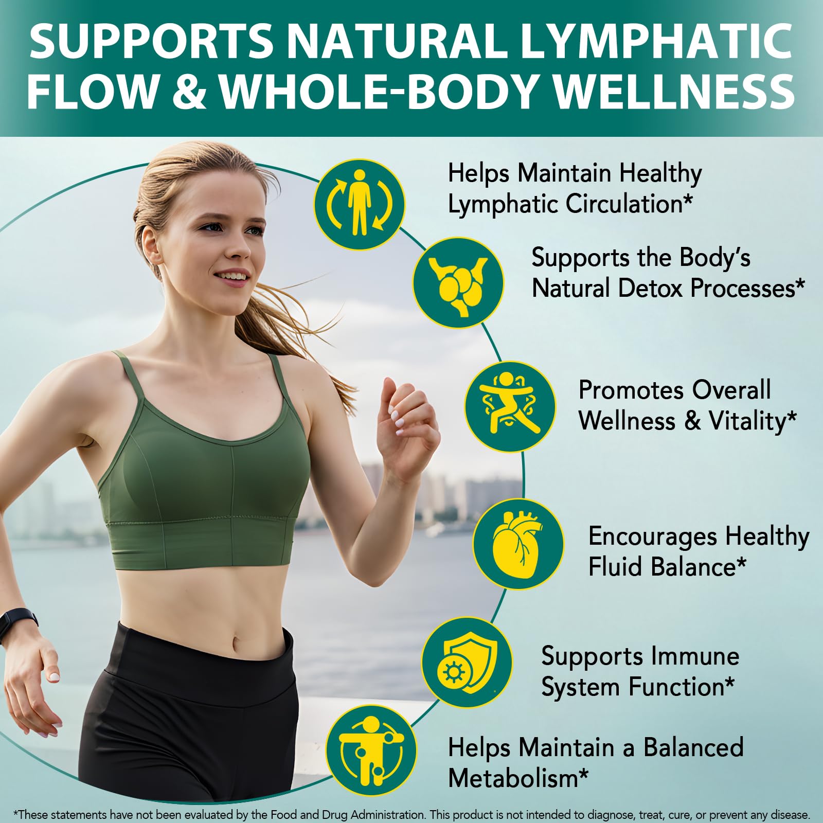 Lymphatic Drainage Supplements, 4275mg Lymph System Support Supplement for Women & Men, Daily Wellness Support, 21-in-1 Herbal Blend with Echinacea, Dandelion, Burdock, Turmeric & More, 240 Softgels Echoes of the springBuy Supplements Australia