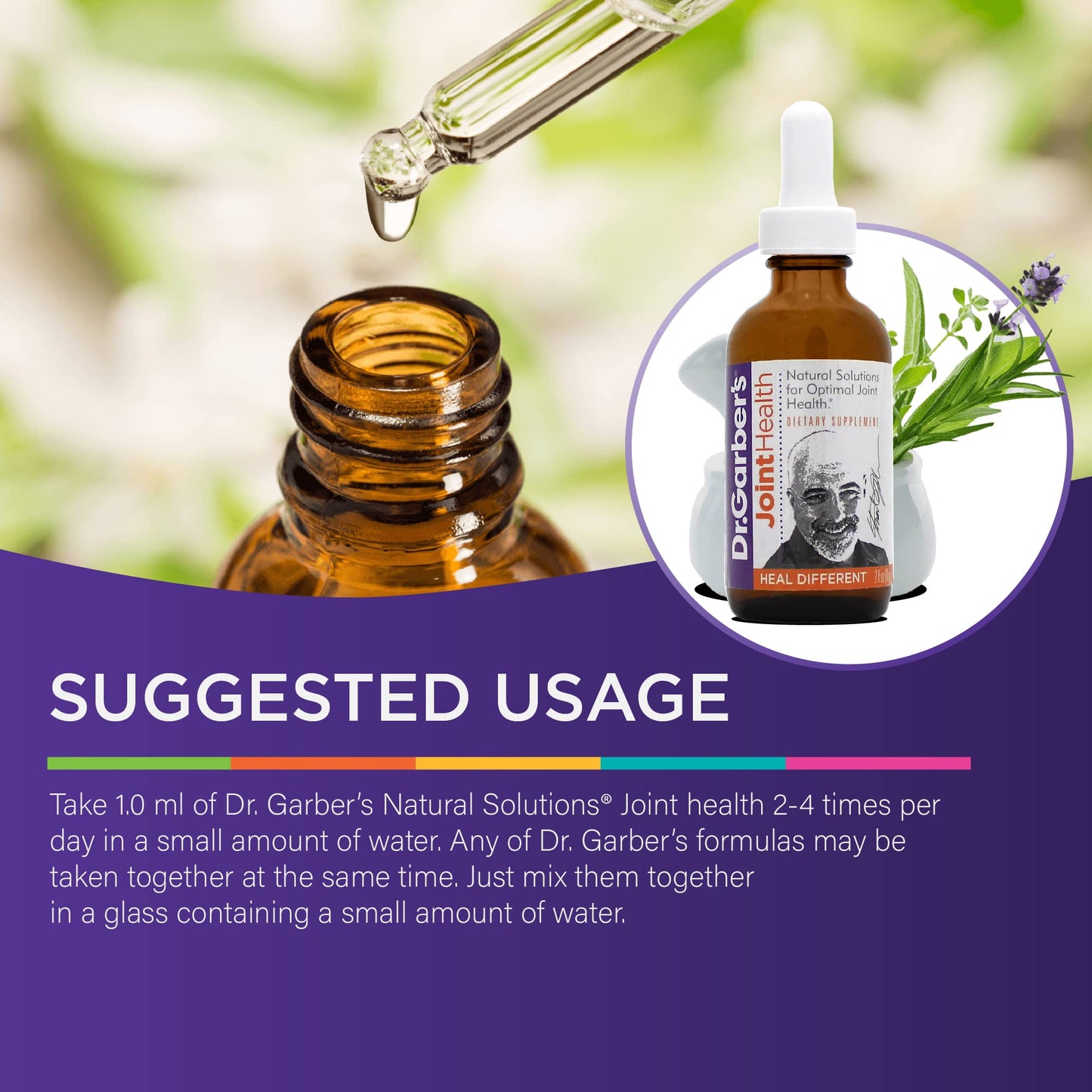 Dr. Garber's Natural Solutions Joint Health Oral Drops - Gemmotherapy Liquid Supplement for Healthy Joint Support & Function, Joint Repair, and Improved Mobility & Flexibility - 60ml DR.GARBER'SBuy Supplements Australia