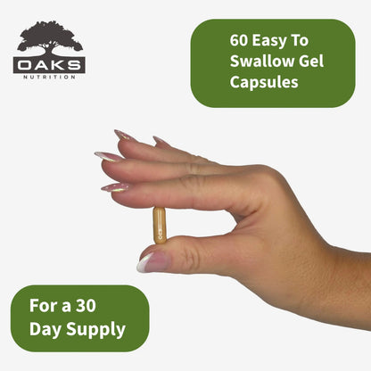 Oaks Nutrition Premium 15-in-1 Sea Moss Multivitamin with Black Seed Oil, Ashwagandha, Turmeric, Bladderwrack, Burdock, Elderberry Oaks NutritionBuy Supplements Australia